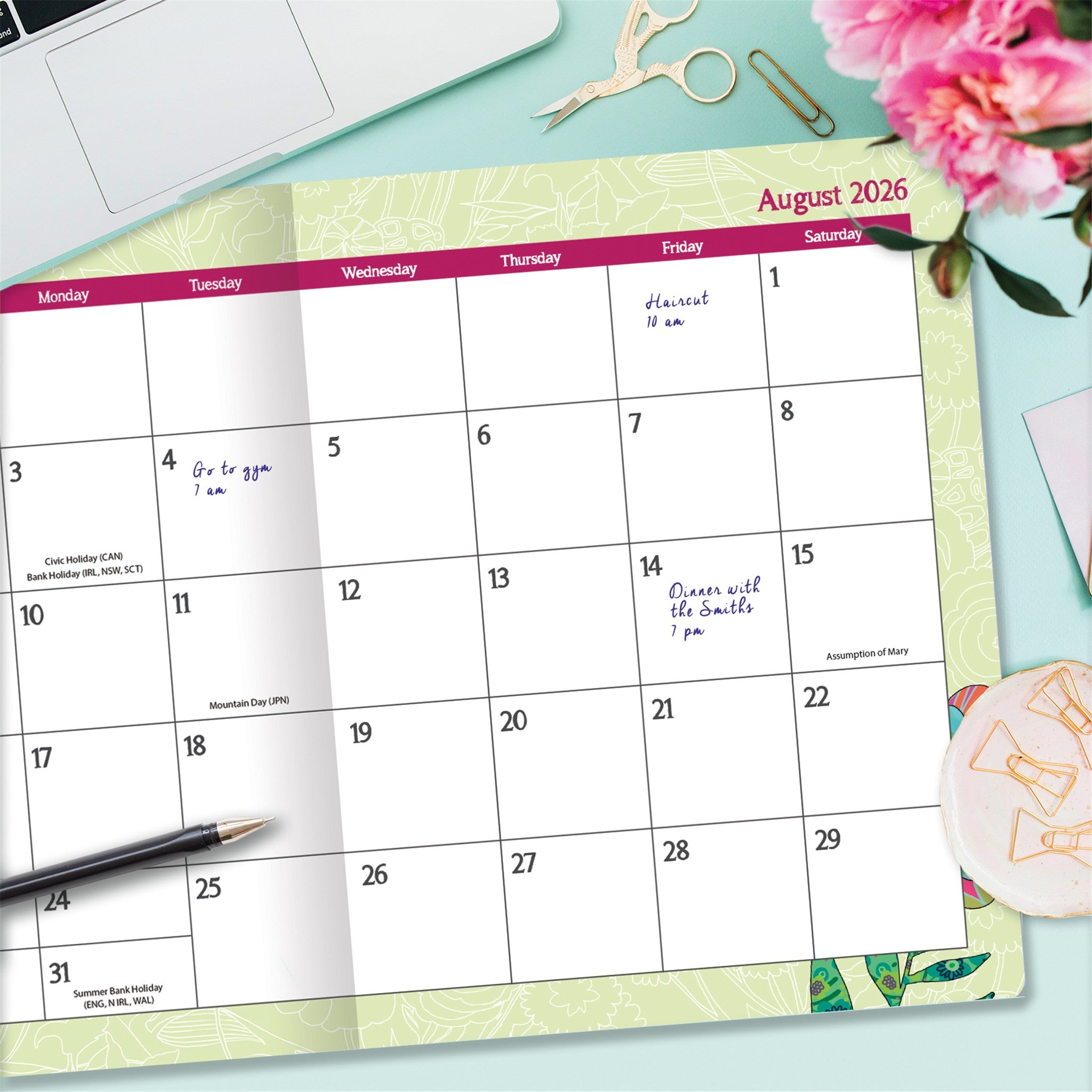 Ladybird 2026-2027 Monthly Engagement Calendar