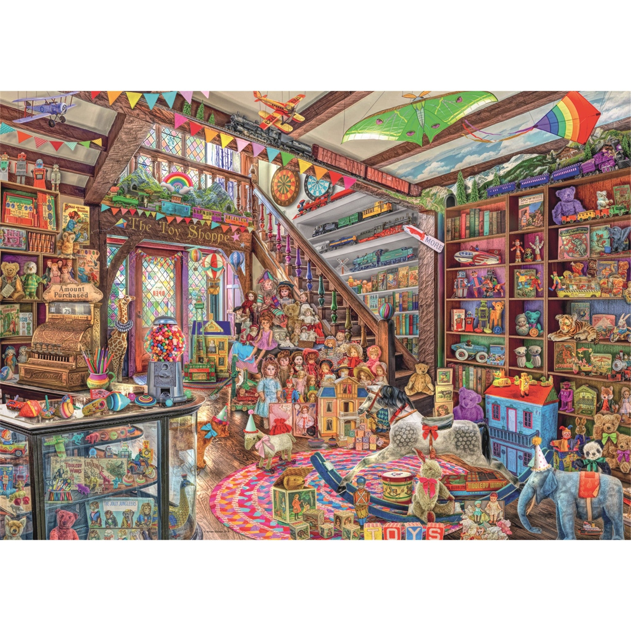 The Fantasy Toy Shop 1000 Piece Puzzle