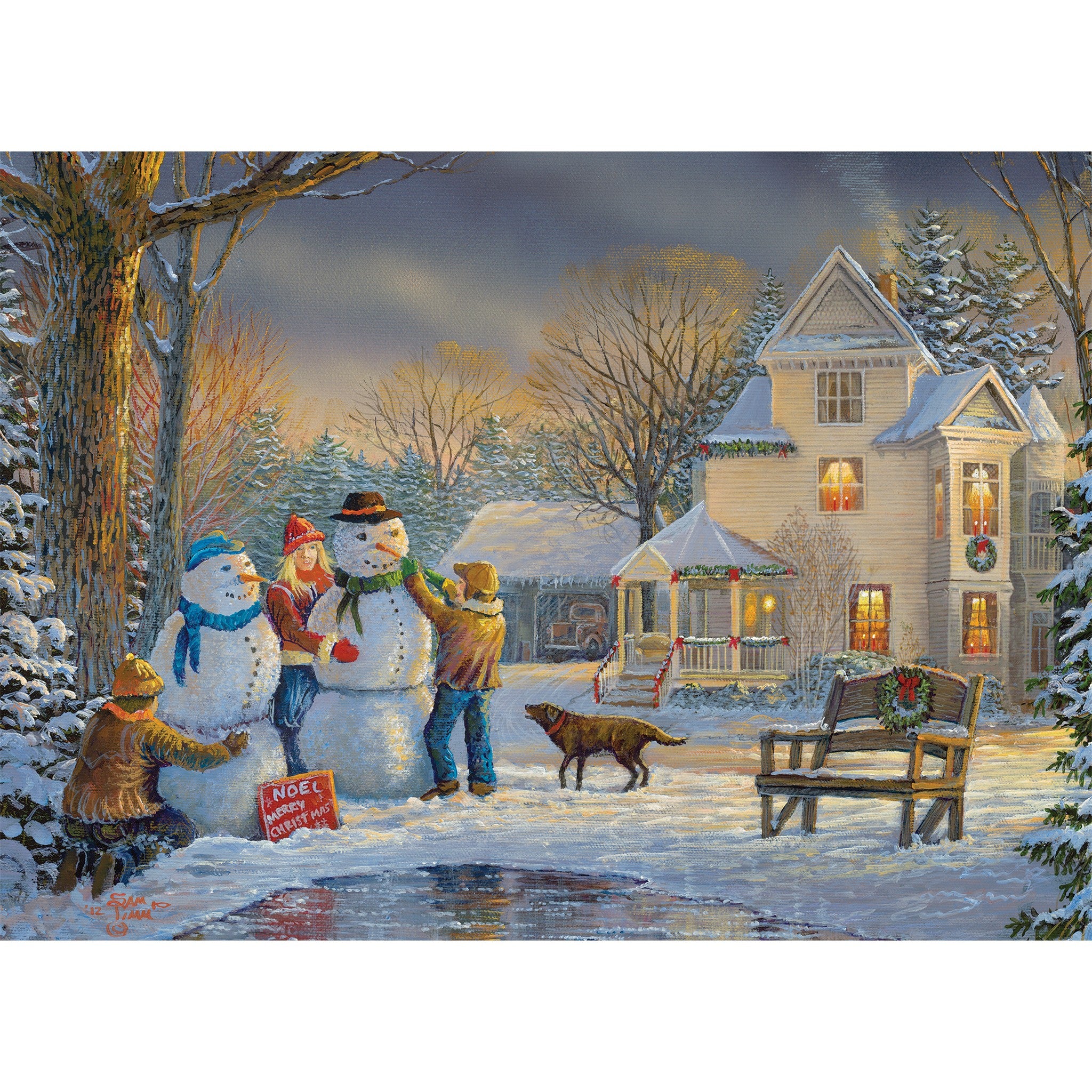 Snow Creations 1000 Piece Puzzle