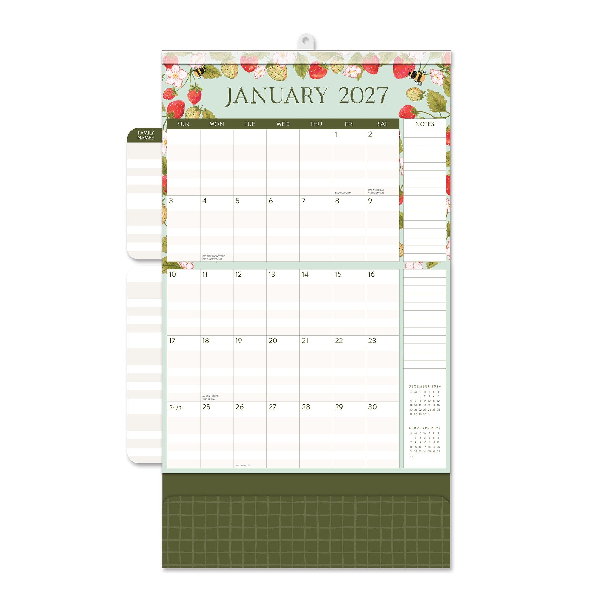 Fruit and Flora Do It All 2026-2027 Wall Calendar