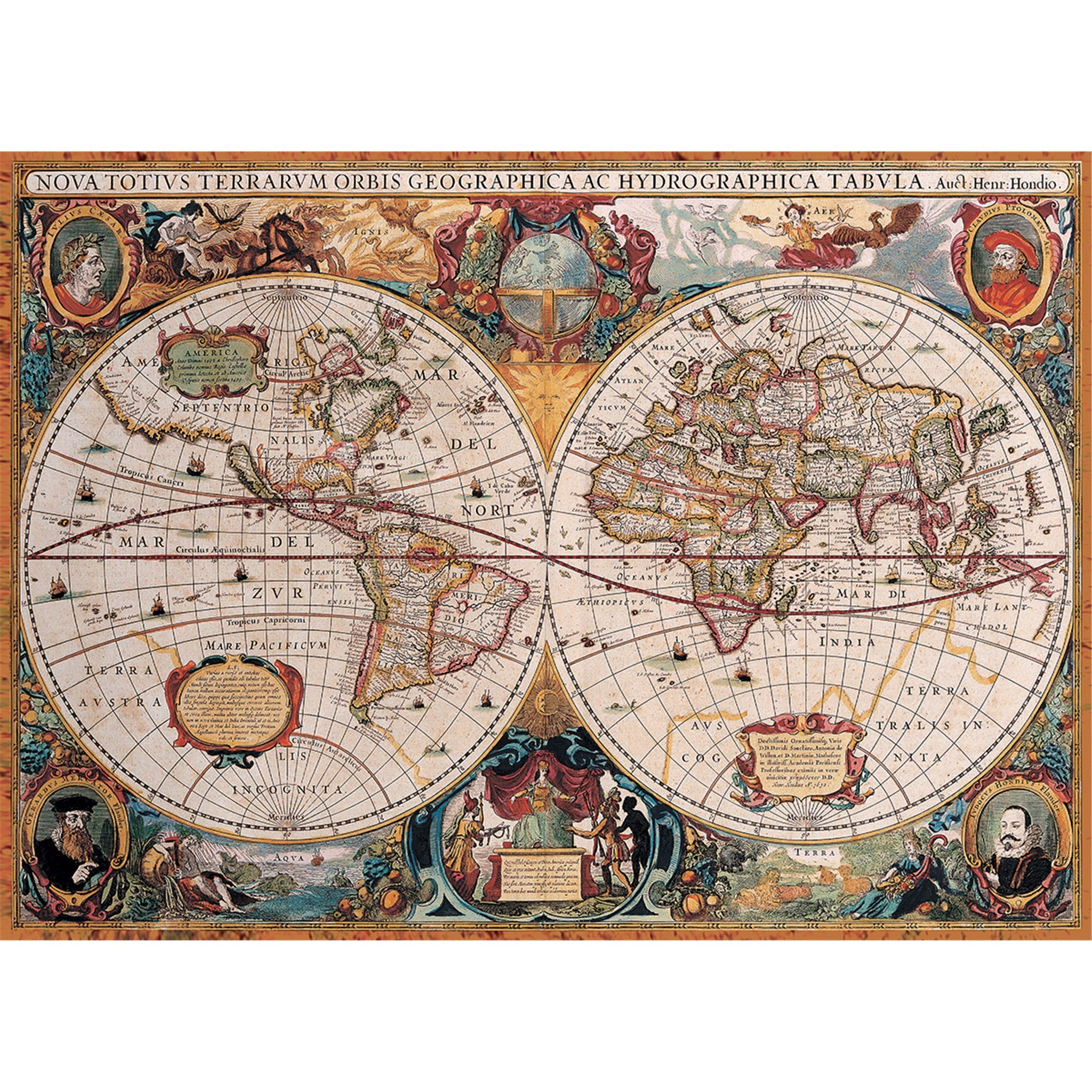 Antique World Maps 1000 Piece Puzzle