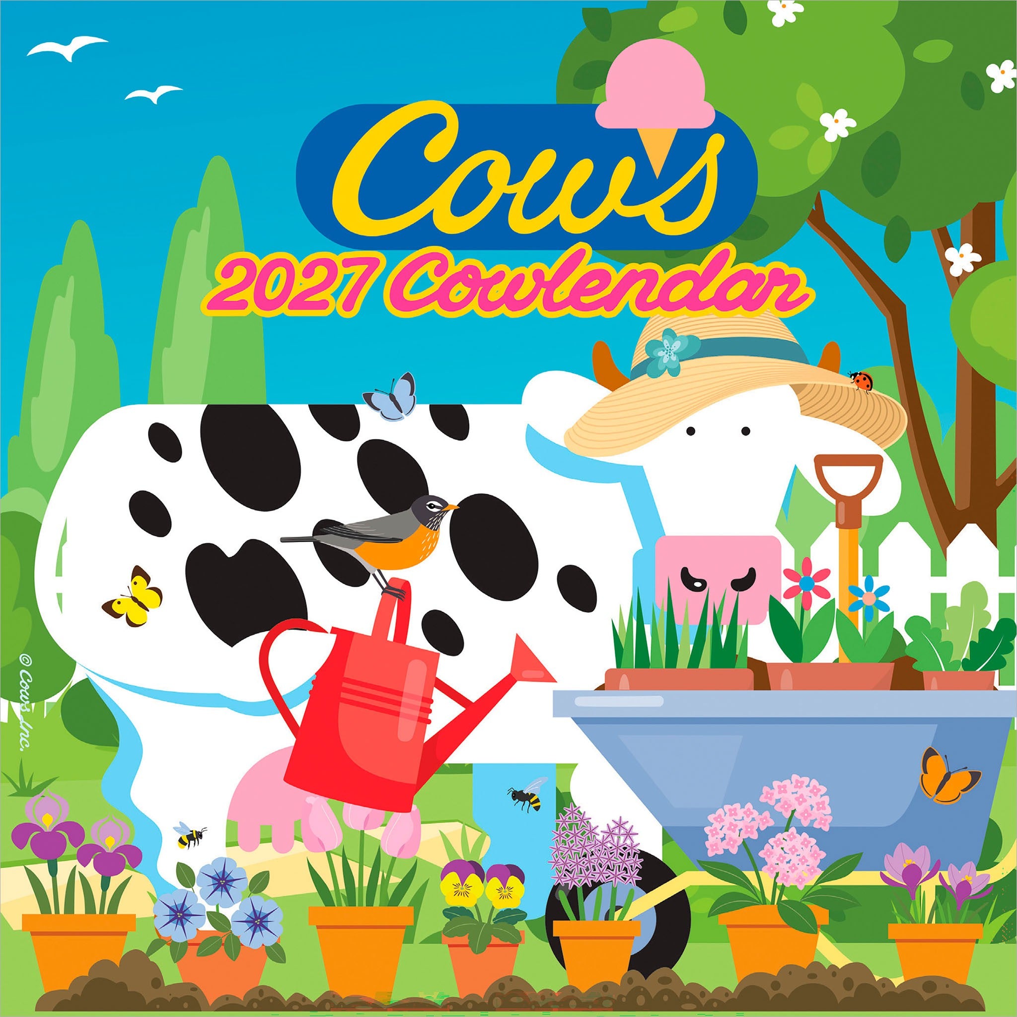 Cows Creamery 2027 Mini Calendar