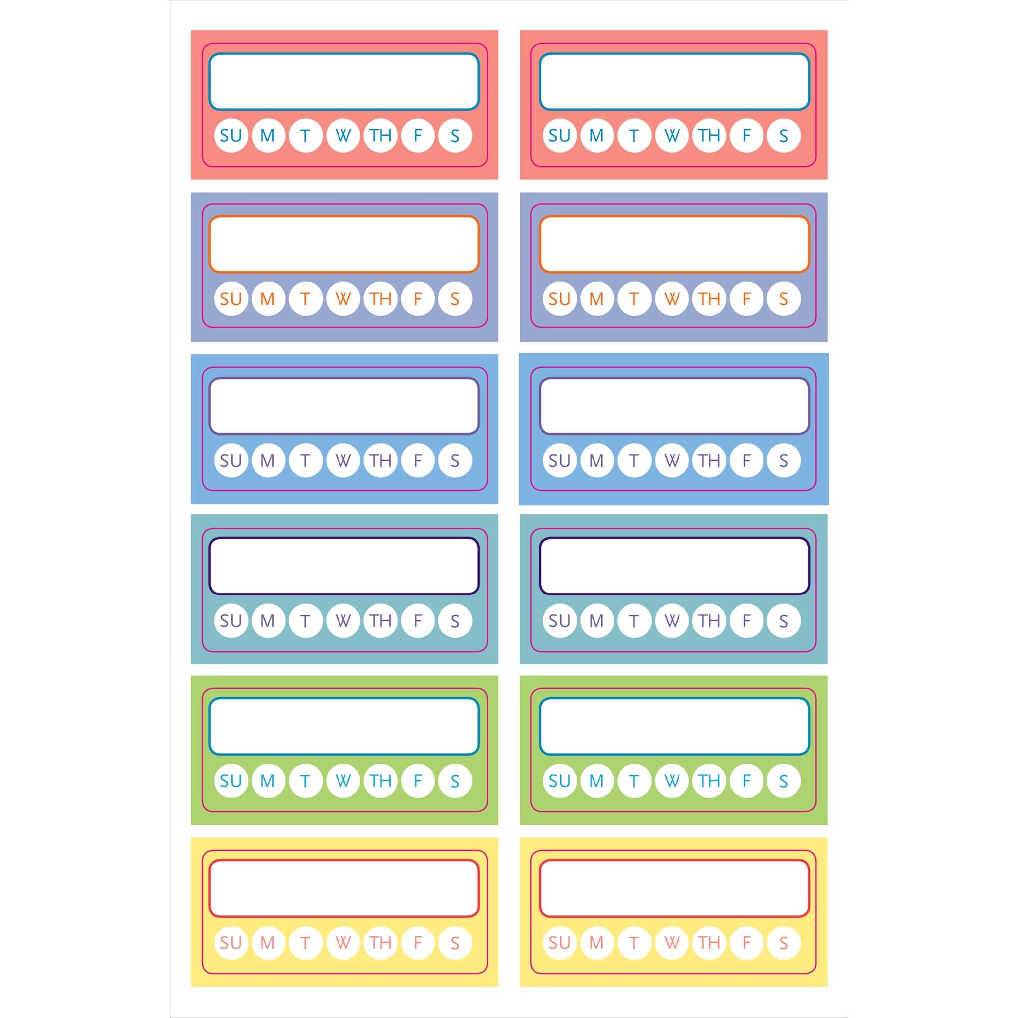 Habit Tracker Planner Stickers