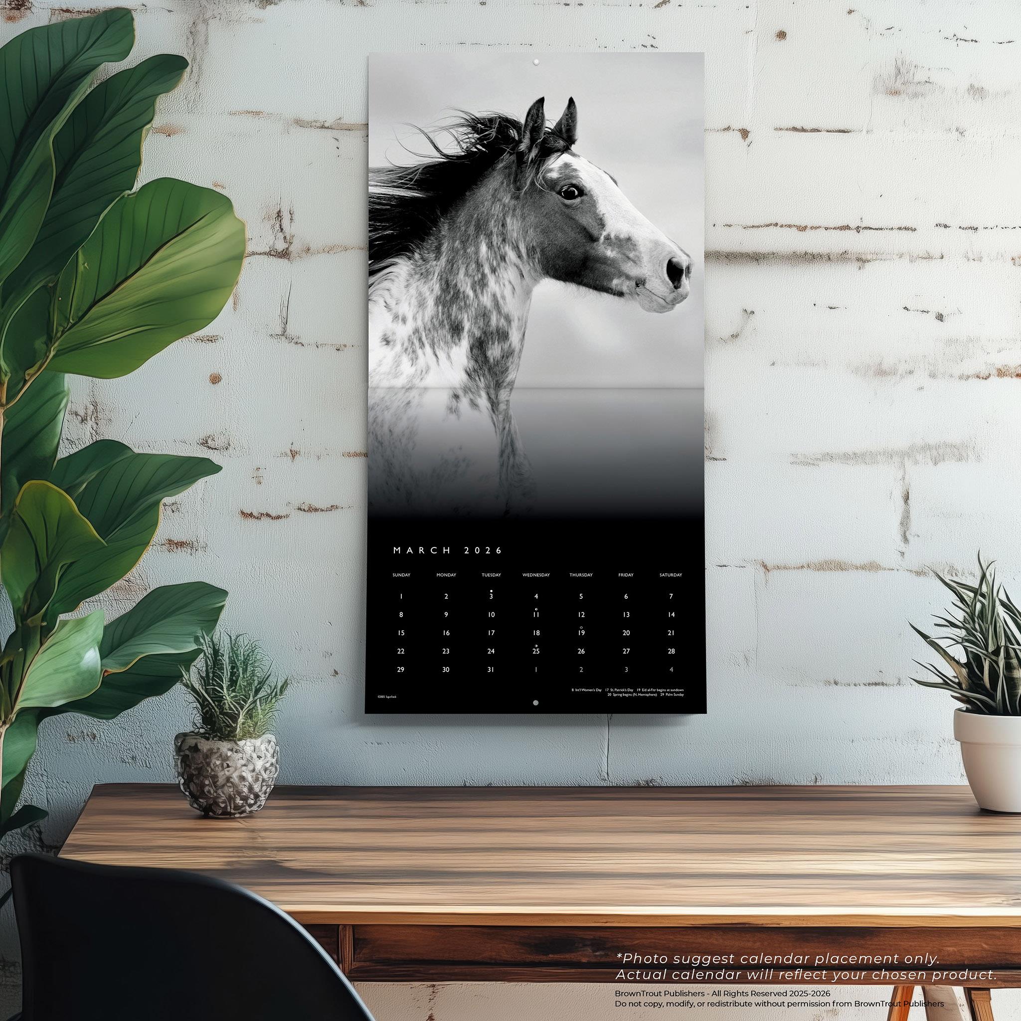 The Noble Horse 2026 Wall Calendar