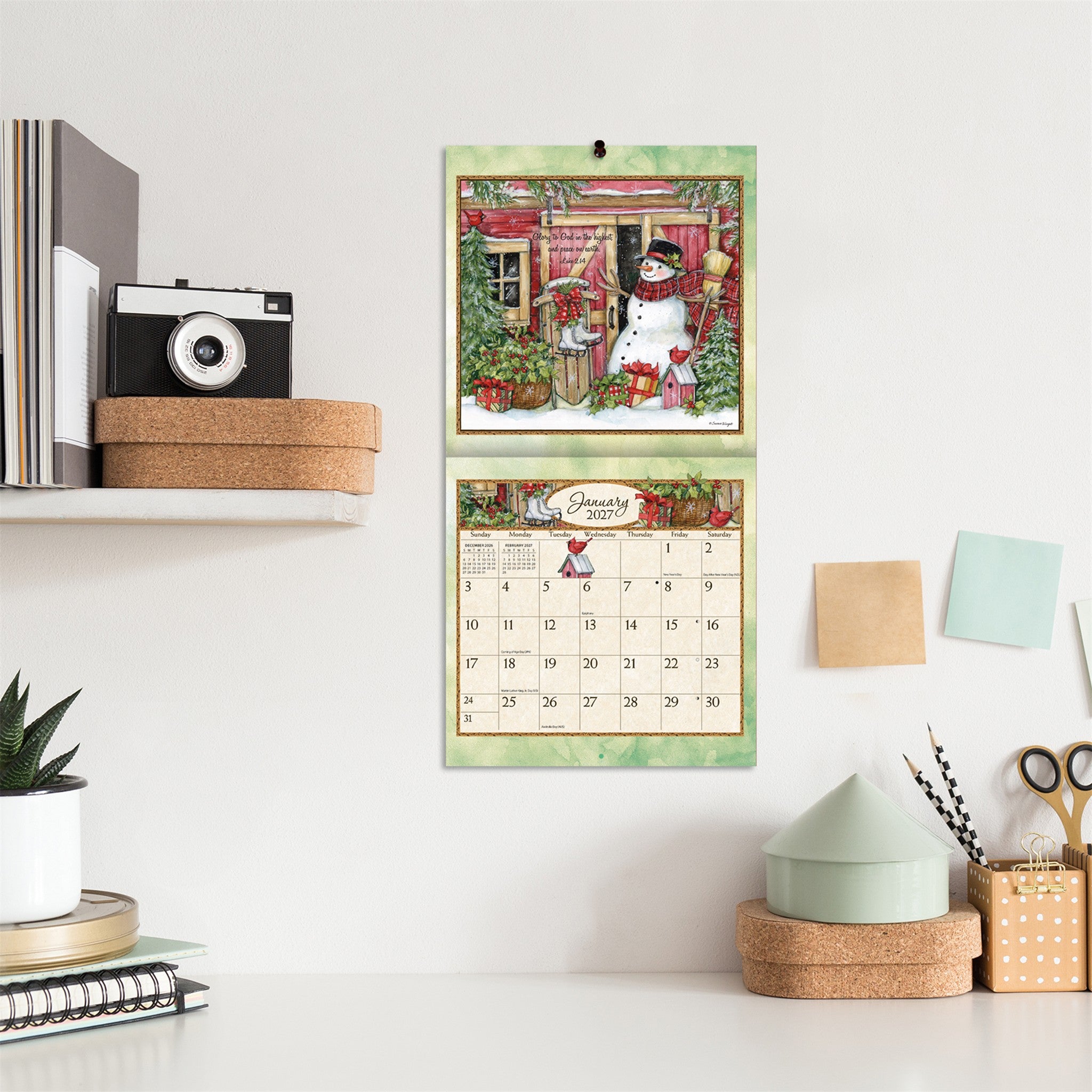 Bountiful Blessing 2027 Mini Calendar