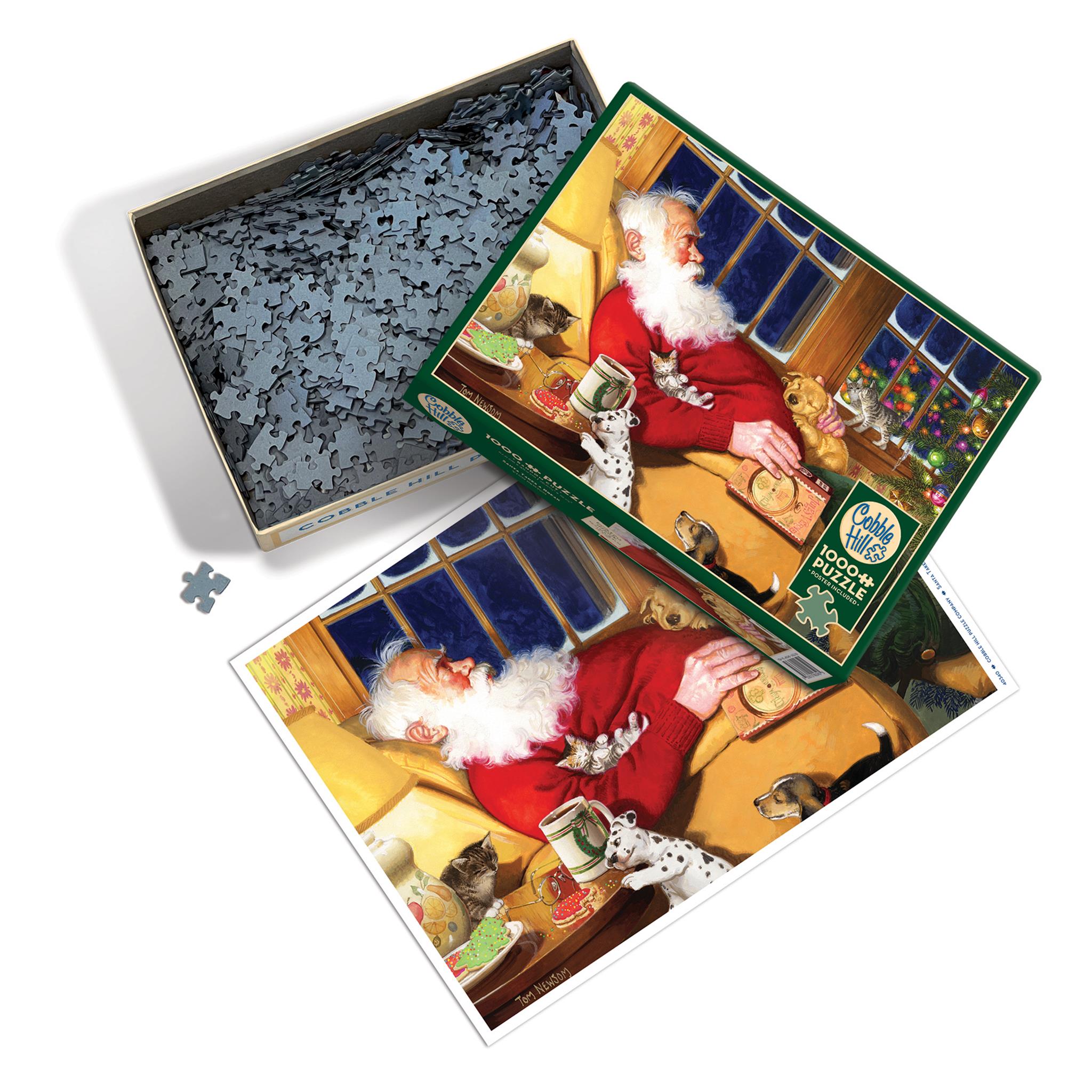 Santa Takes a Break Exclusive 1000 Piece Puzzle