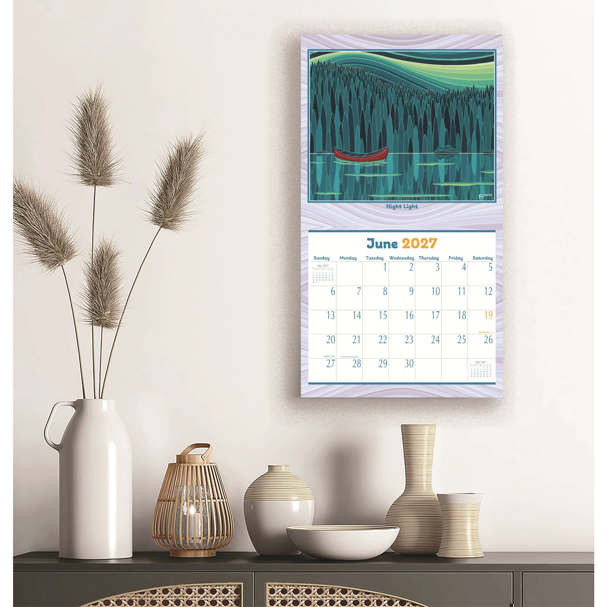 Quiet Places 2027 Wall Calendar - Online Only
