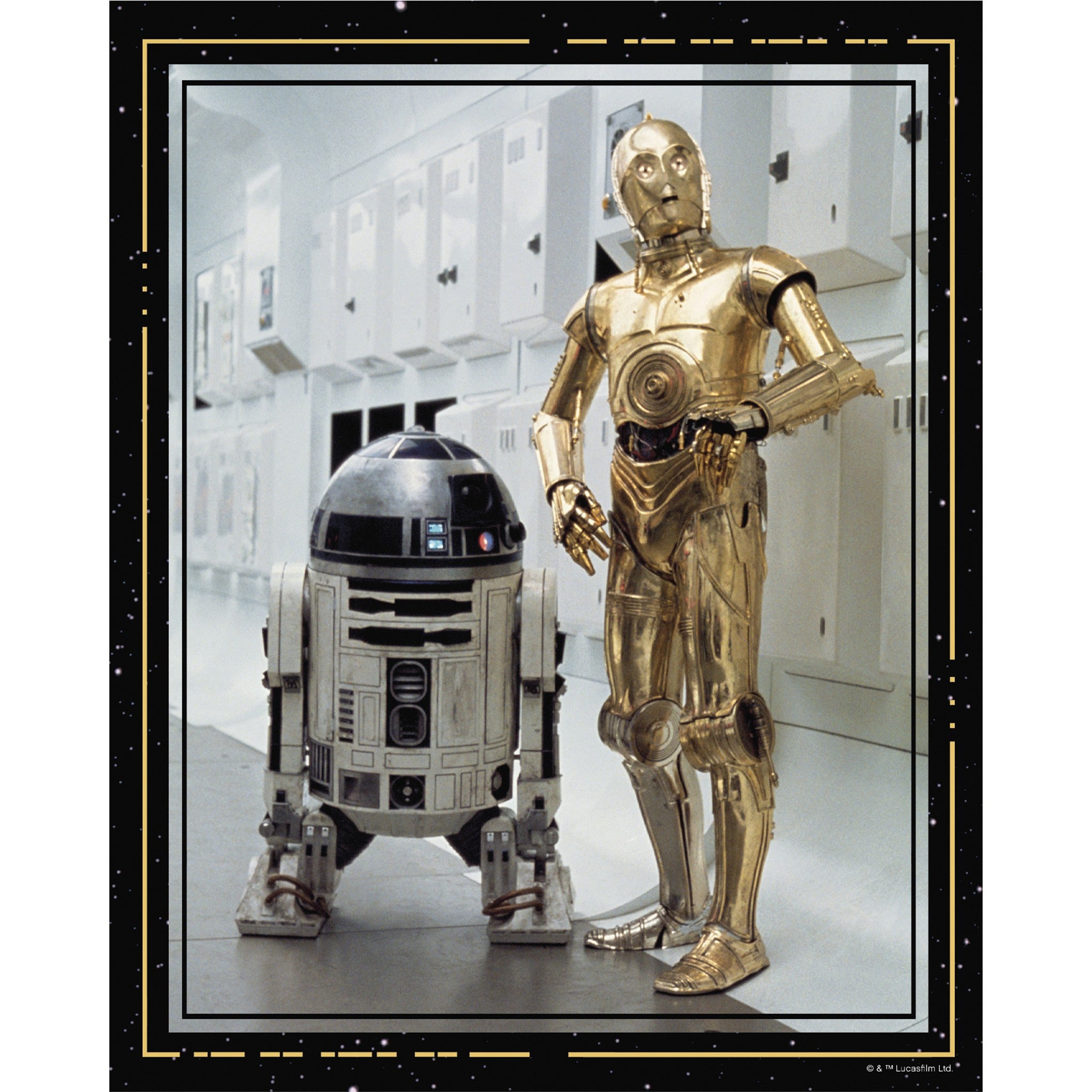 Star Wars Exclusive with Print 2027 Wall Calendar