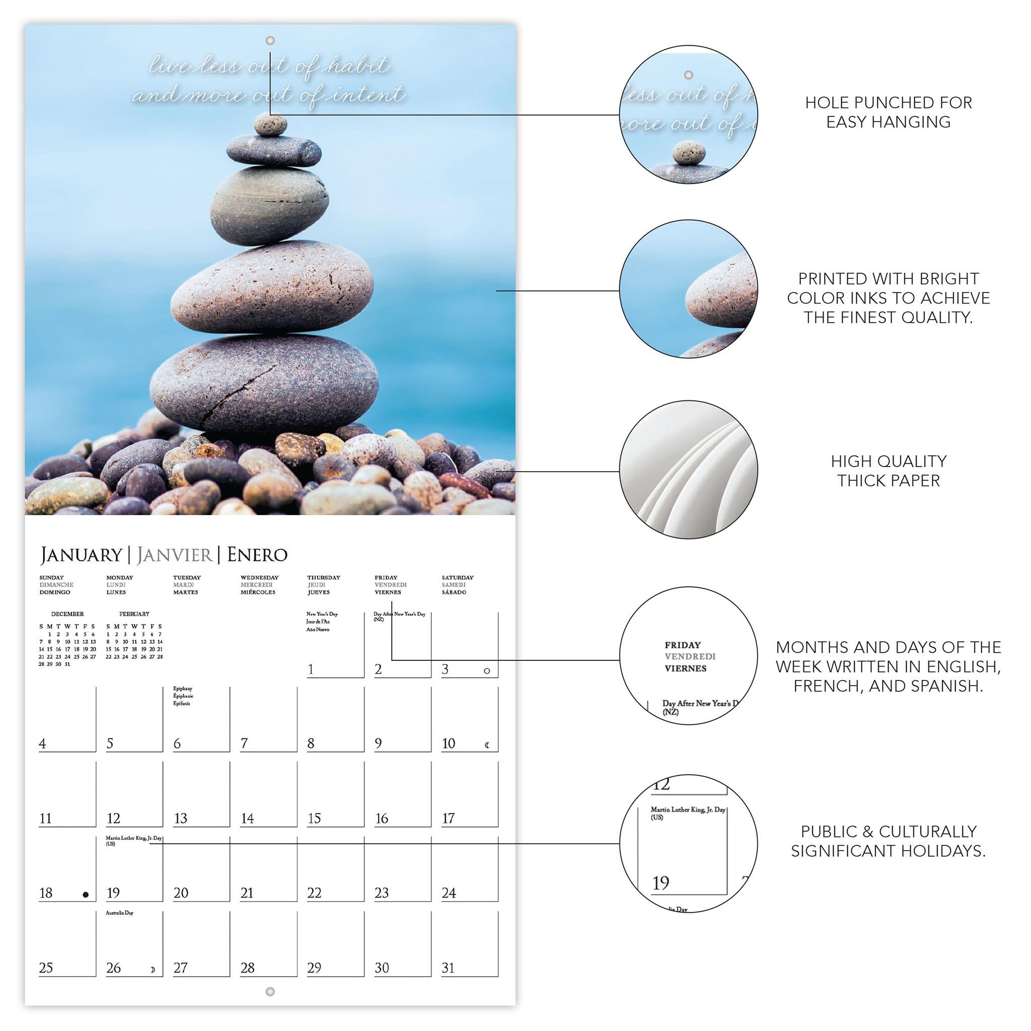 Serenity 2026 Mini Calendar - Online Only
