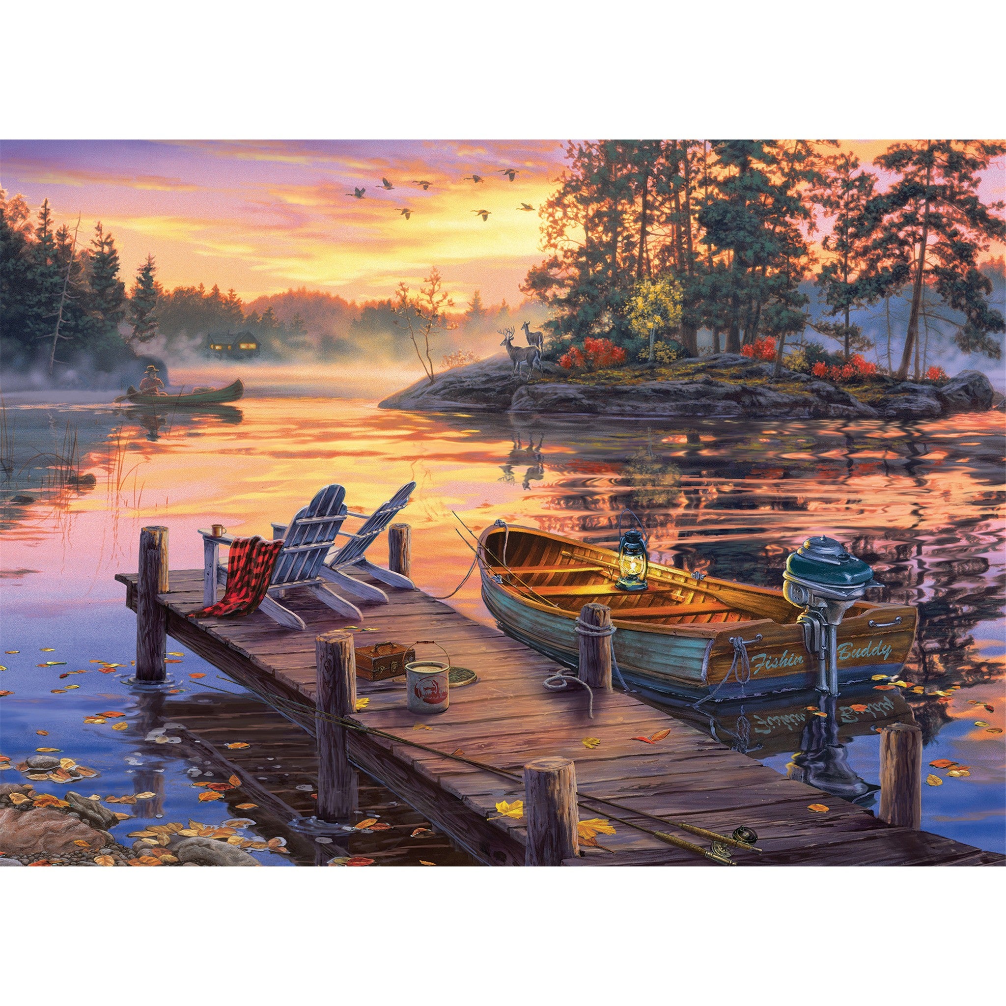 Morning Paradise 500 Piece Puzzle
