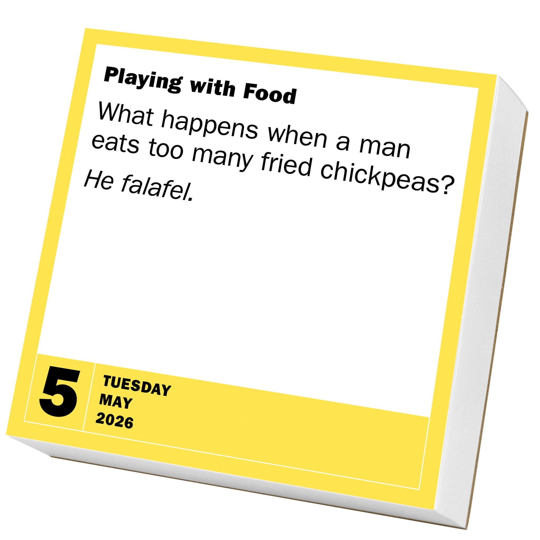 Bad Jokes And Punderful Puns 2026 Box Calendar