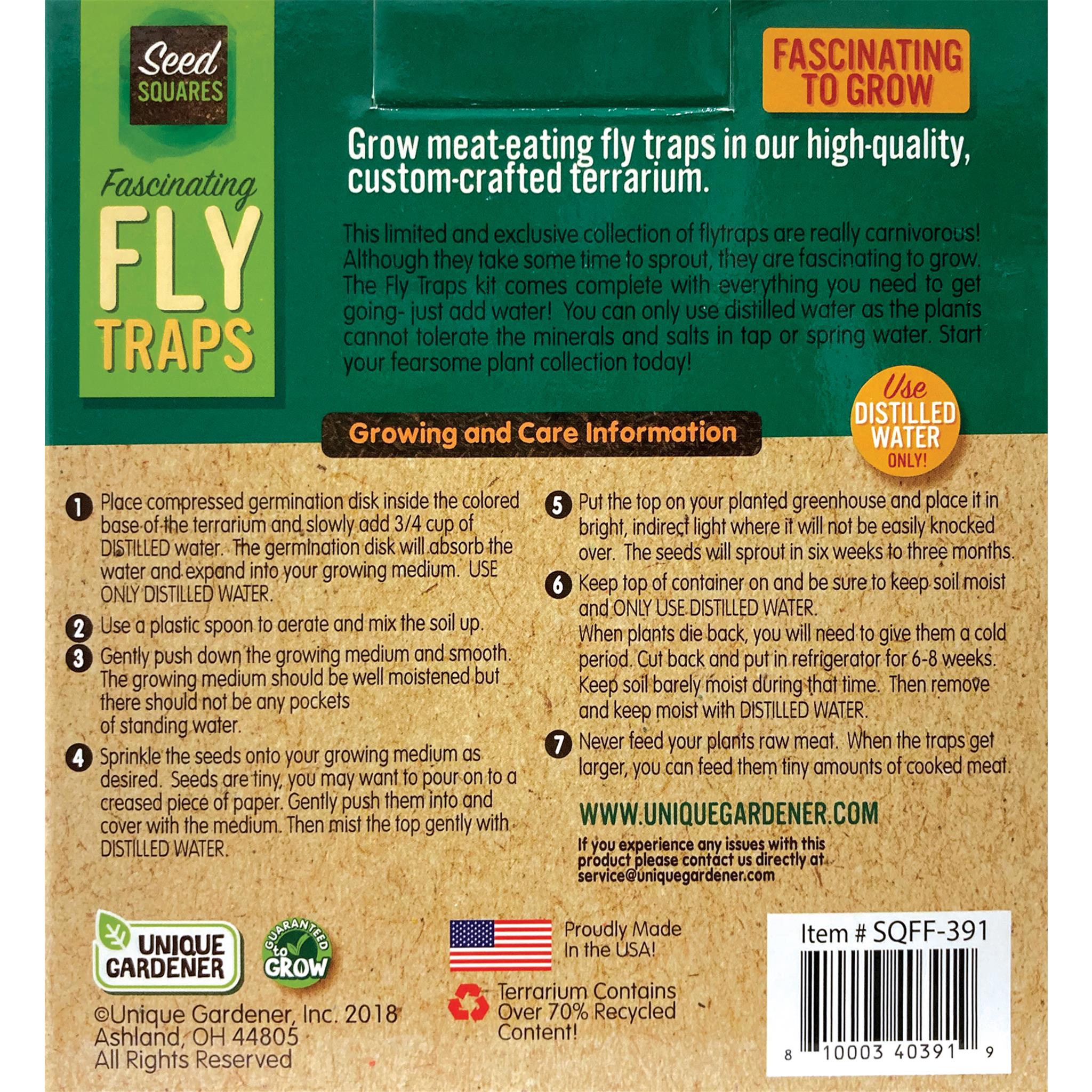 Fascinating Flytrap Seed Square