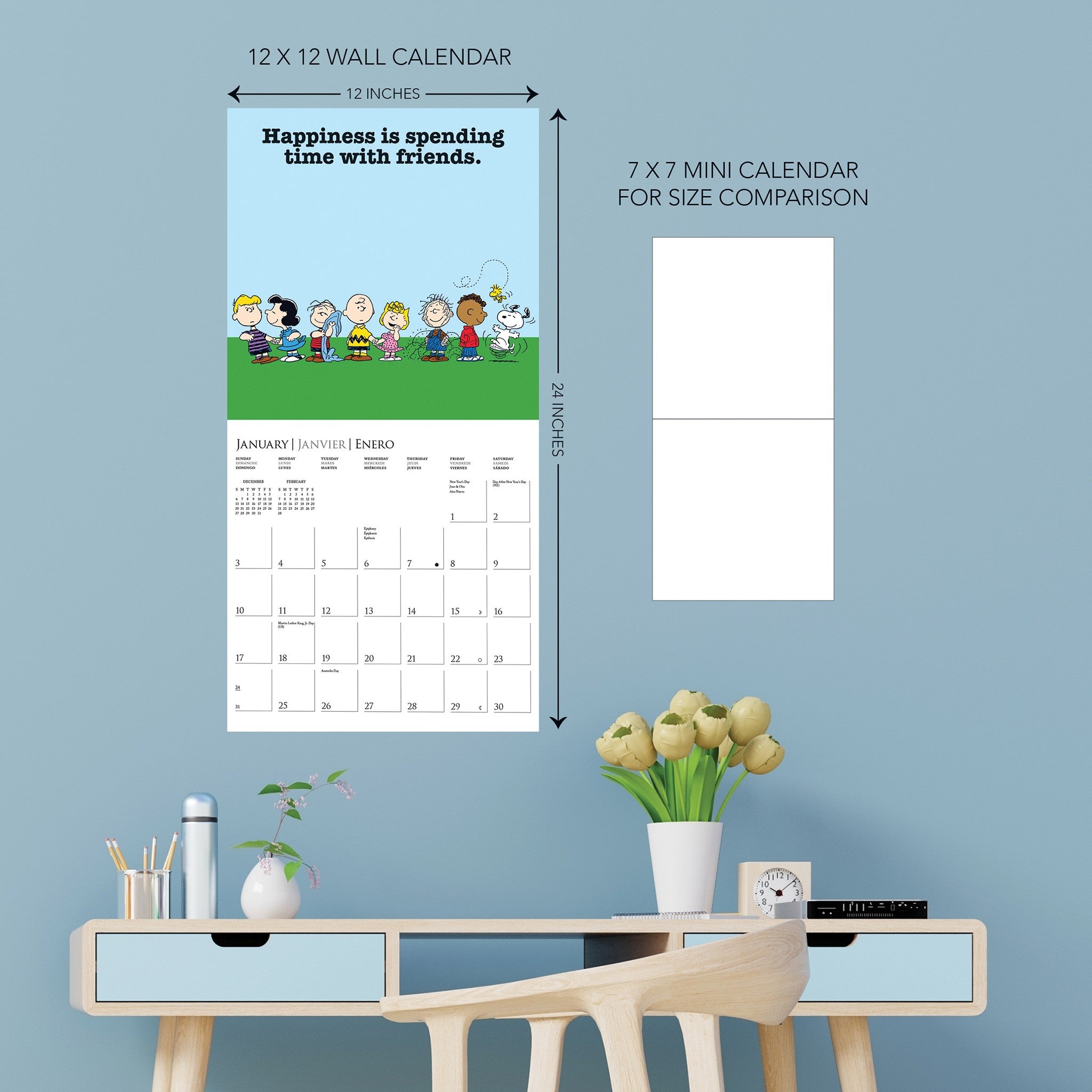 Peanuts Happiness Is 2027 Wall Calendar