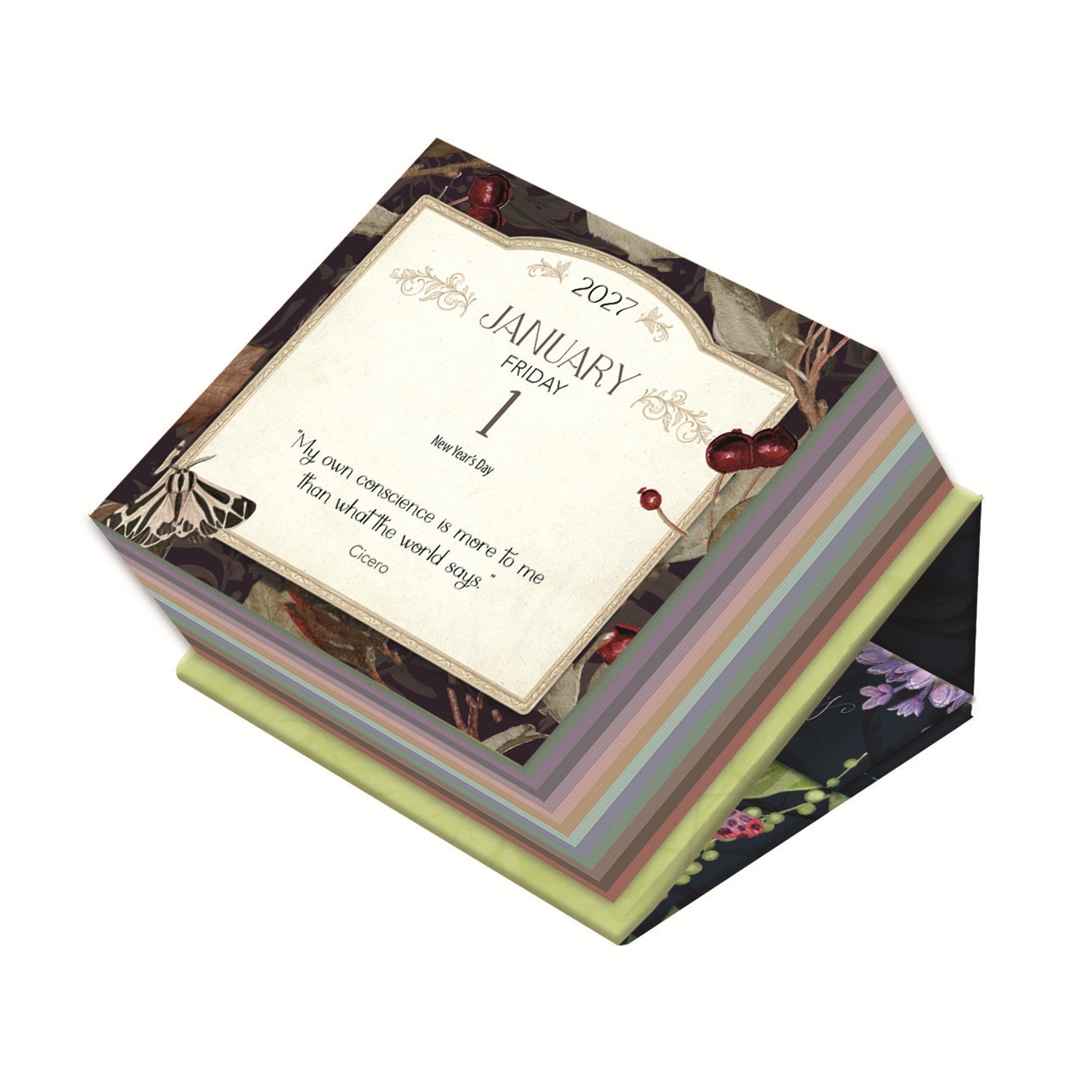 Be Good To Yourself 2027 Small Box Calendar