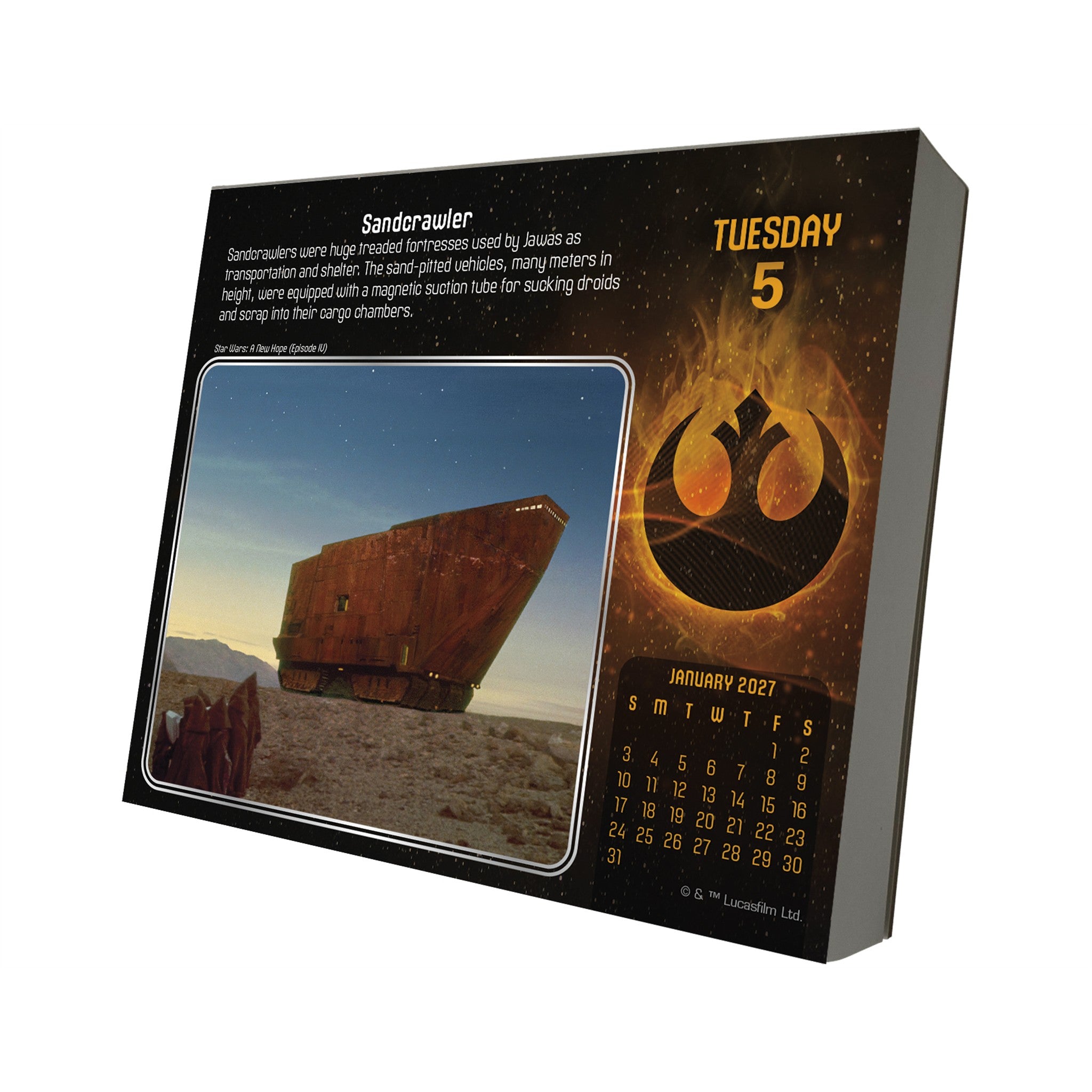 Star Wars 2027 Box Calendar