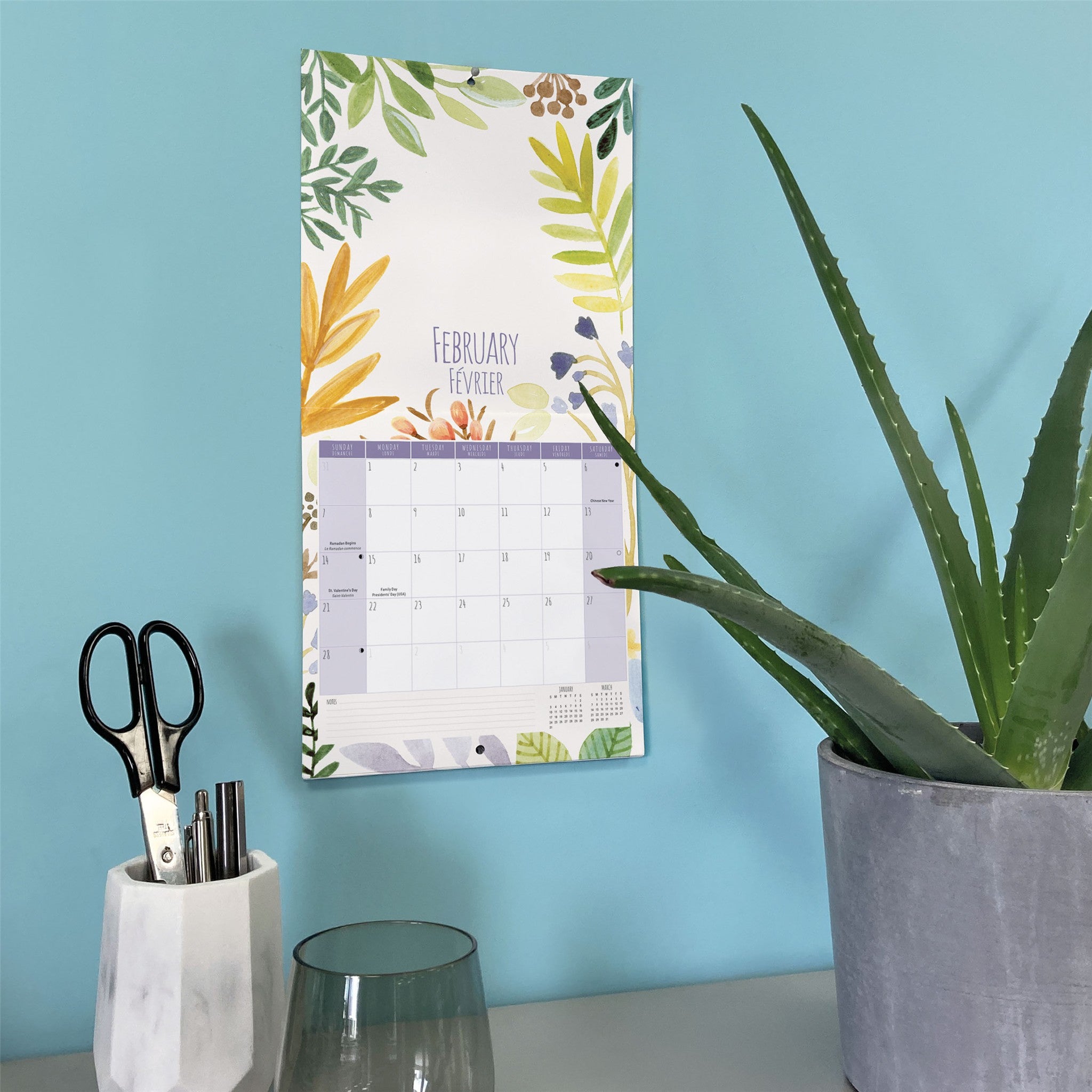 My Grandchildren 2027 Mini Magnetic Photo Calendar