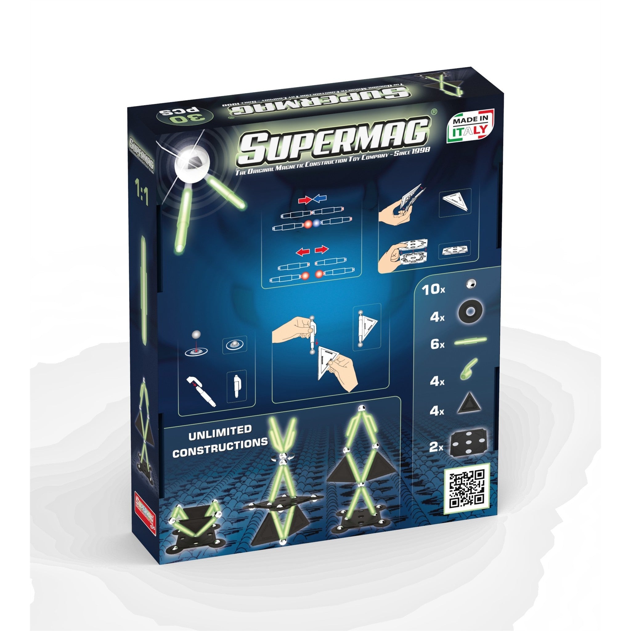 Supermag Glow 30 Piece