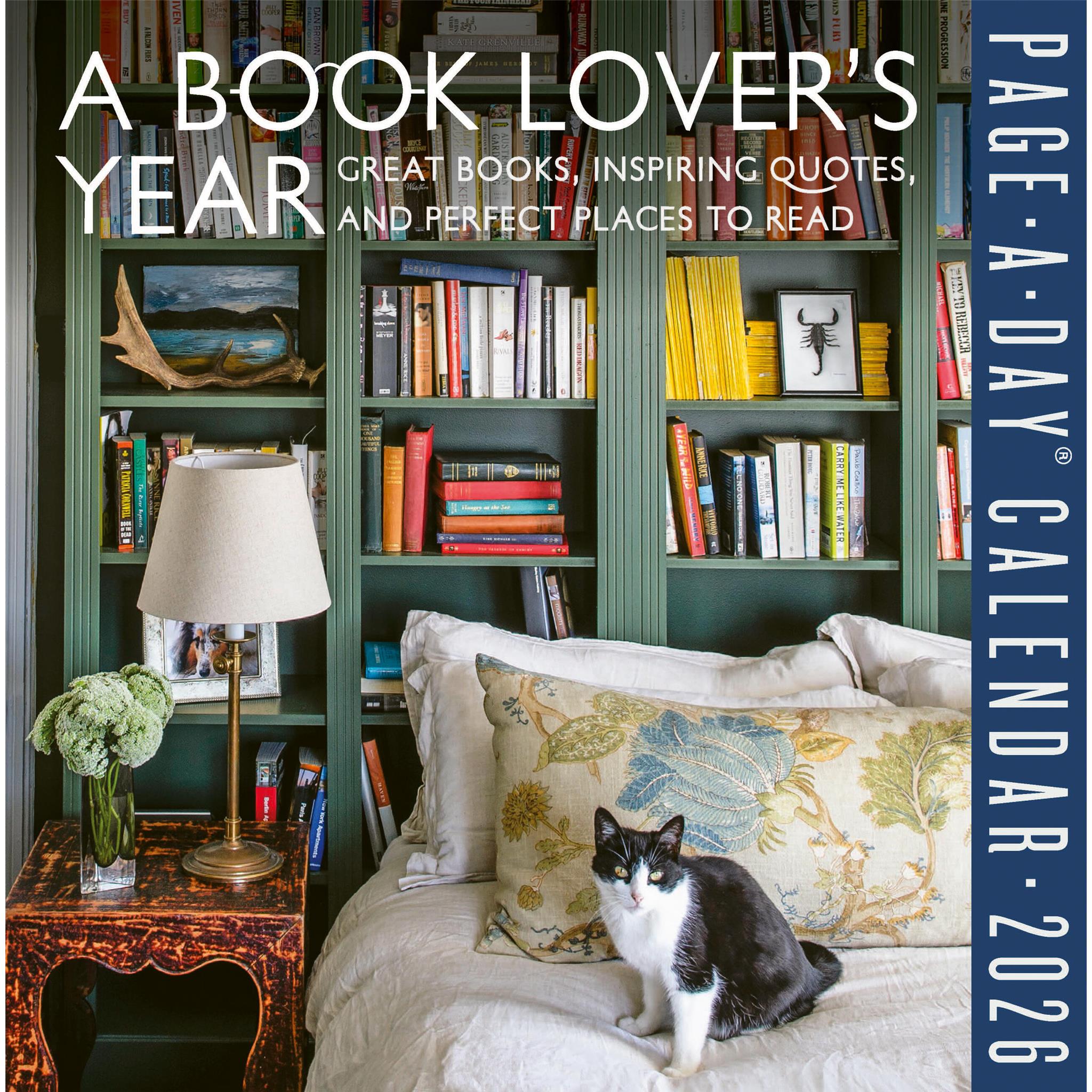 A Book Lover's Year 2026 Box Calendar - Online Only