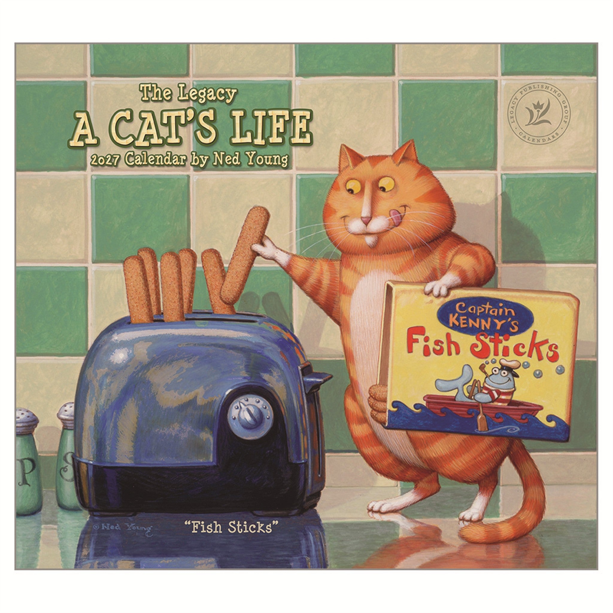 A Cat's Life 2027 Wall Calendar