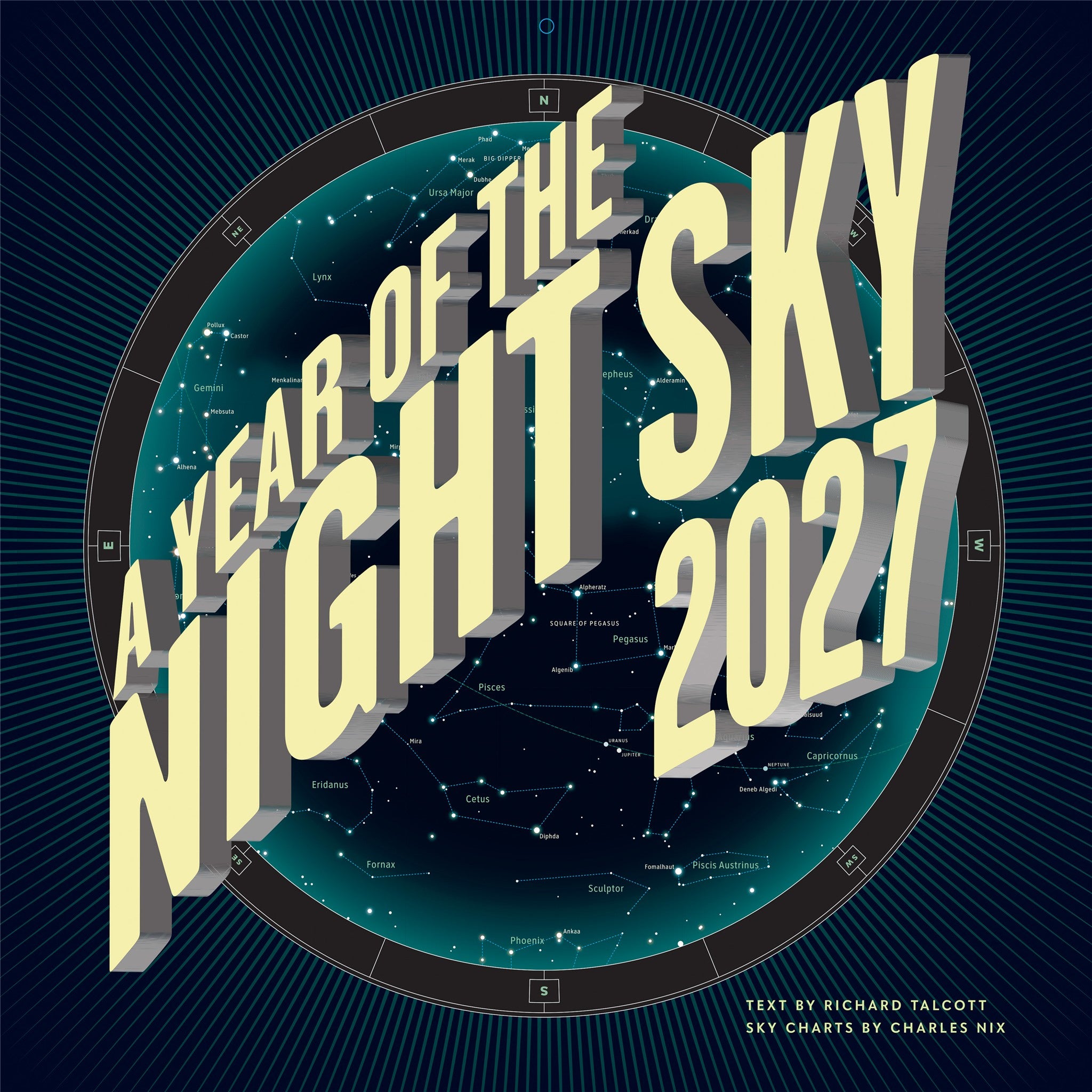 A Year of the Night Sky 2027 Wall Calendar