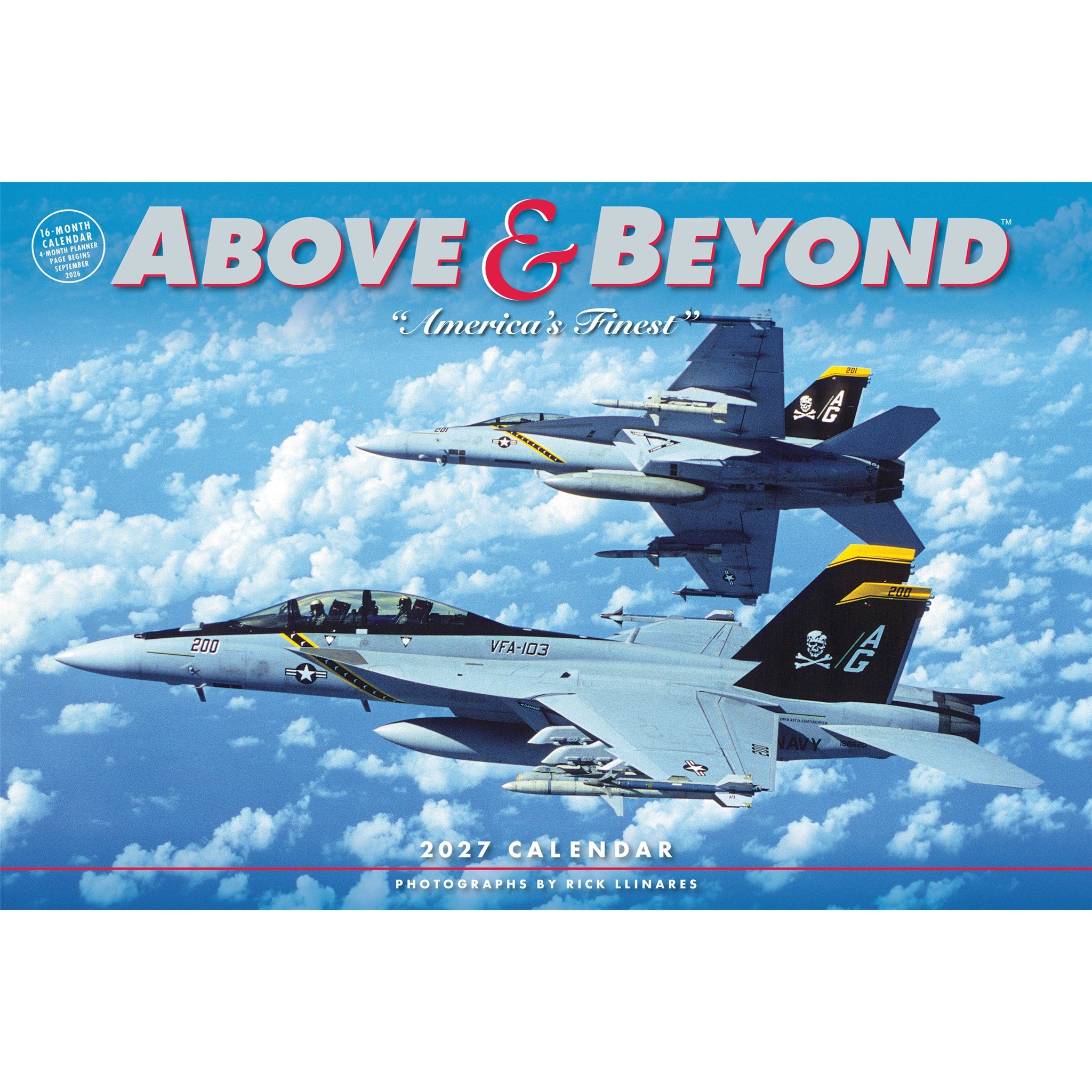 Above and Beyond 2027 Wall Calendar
