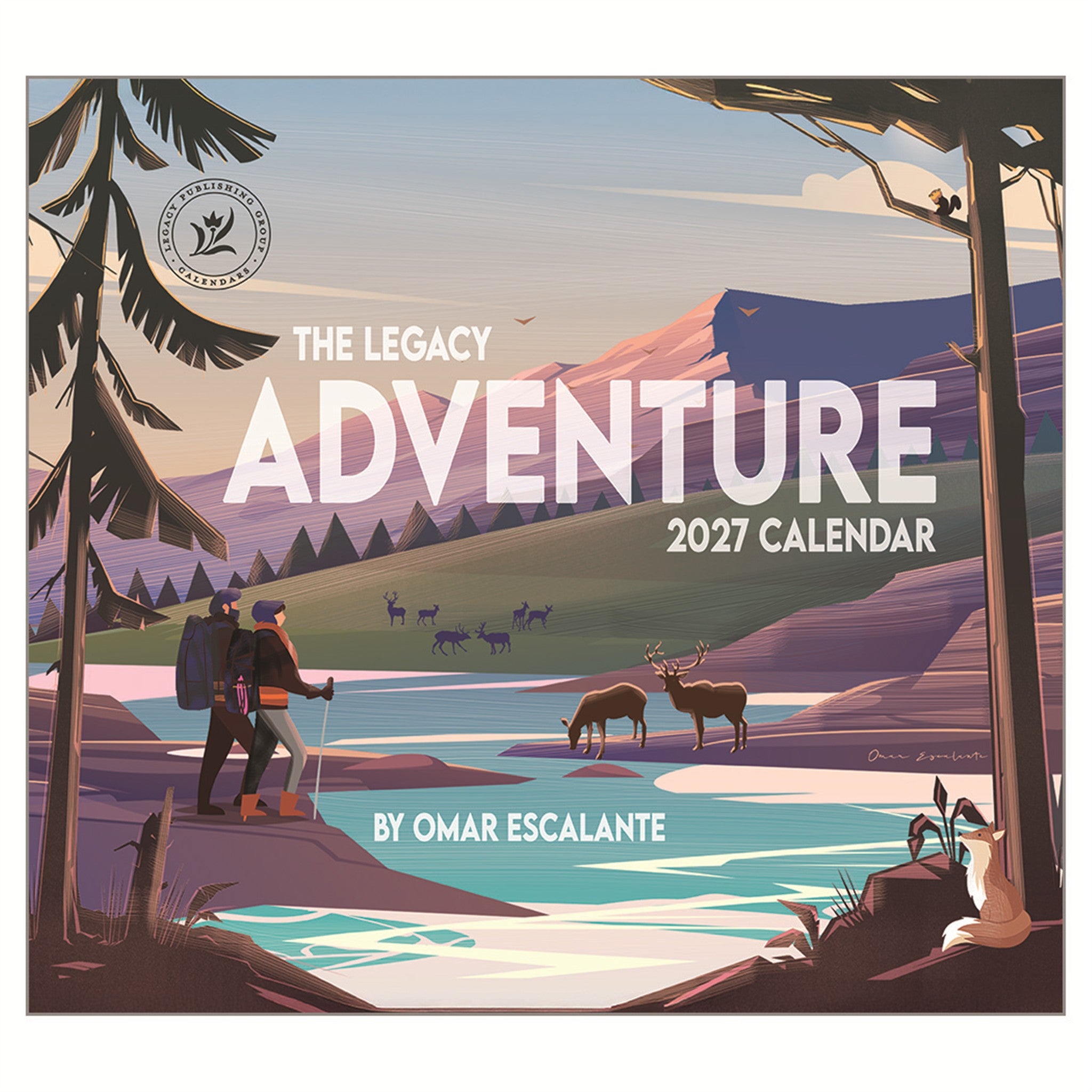 Adventure 2027 Wall Calendar