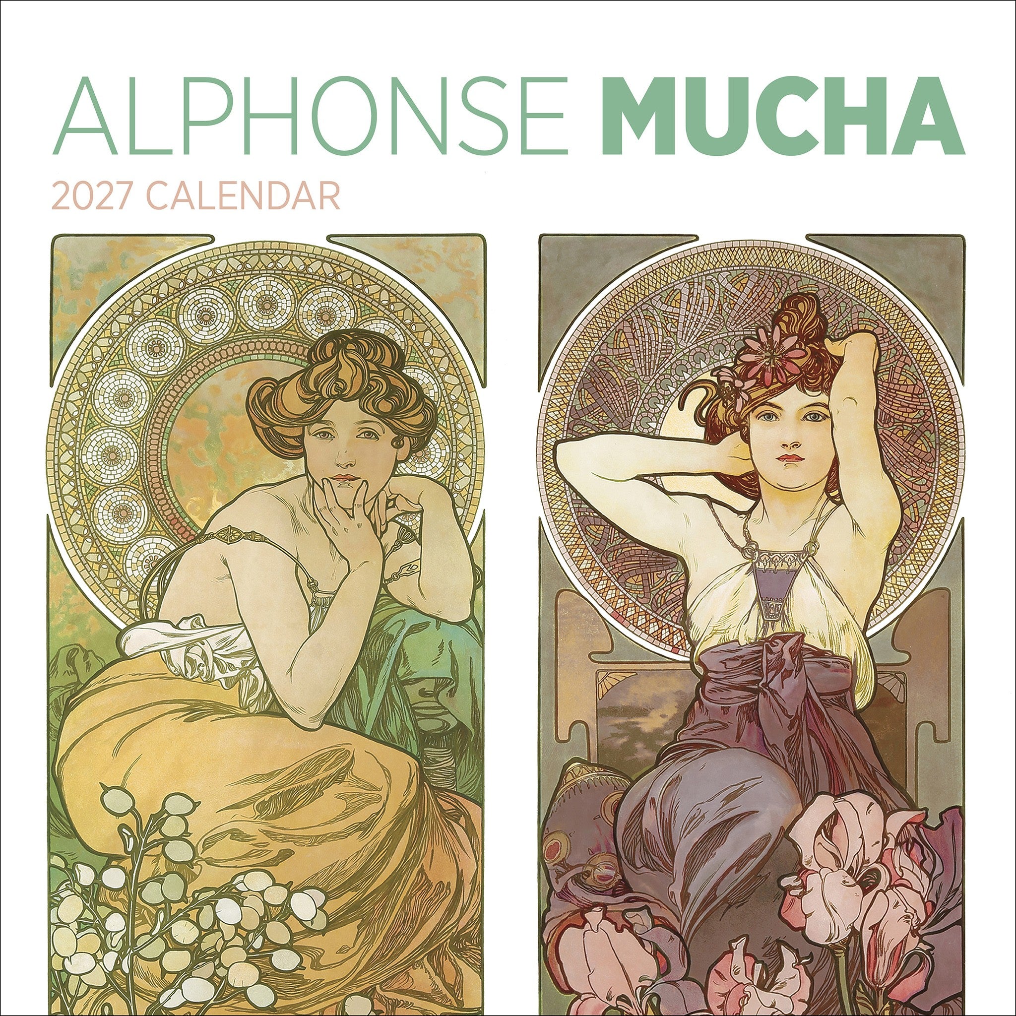 Alphonse Mucha 2027 Wall Calendar