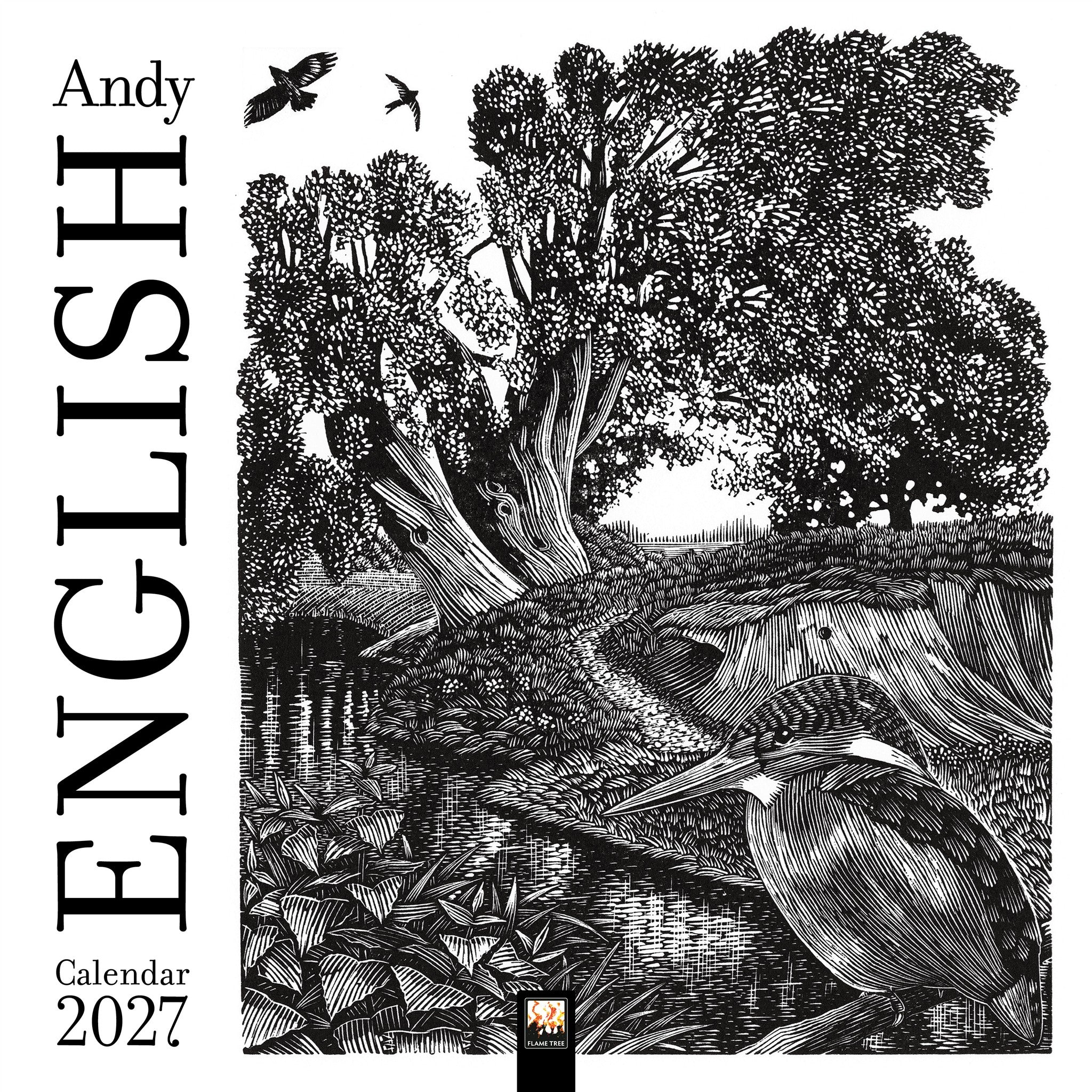 Andy English 2027 Wall Calendar - Online Only