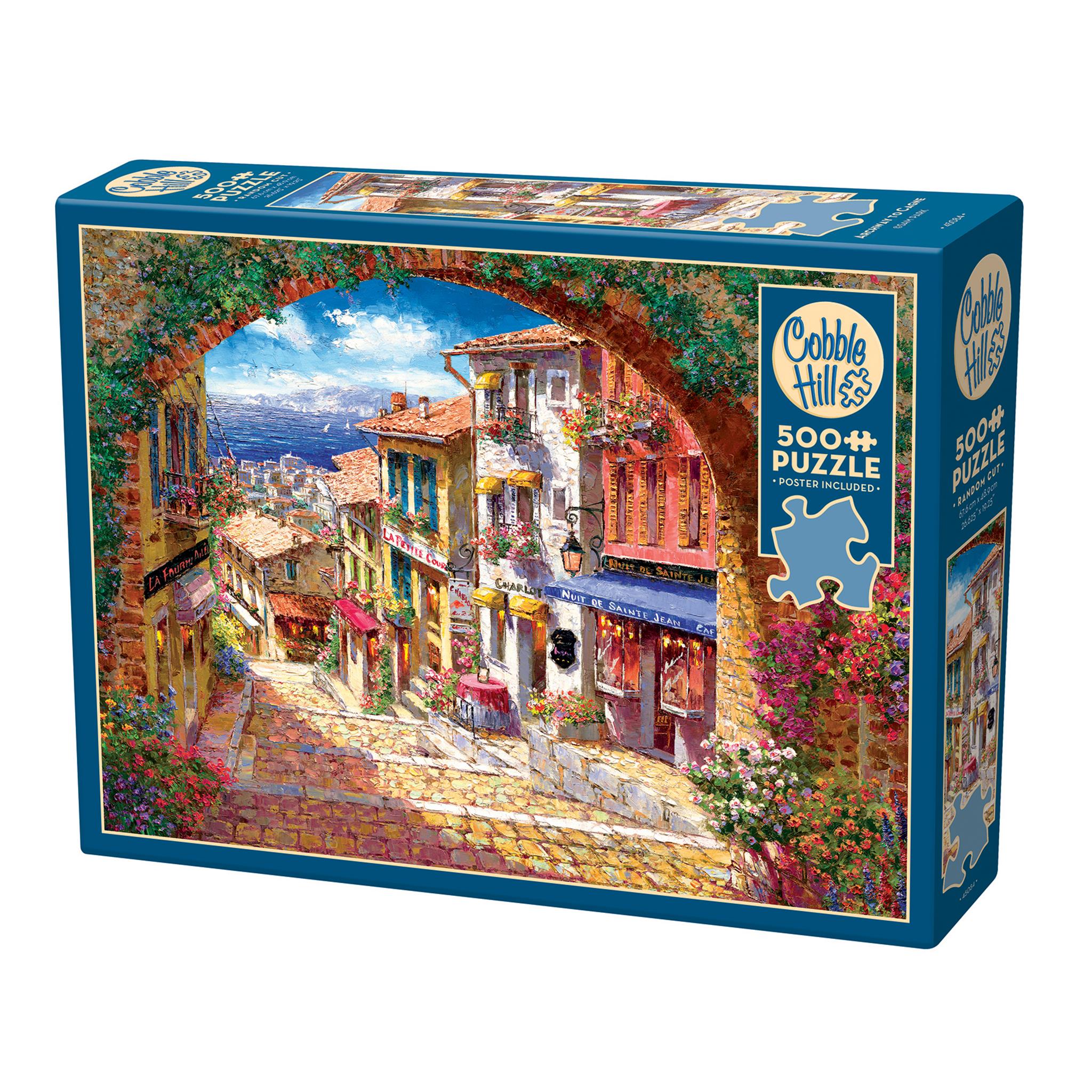 Archway to Cagne 500 Piece Puzzle