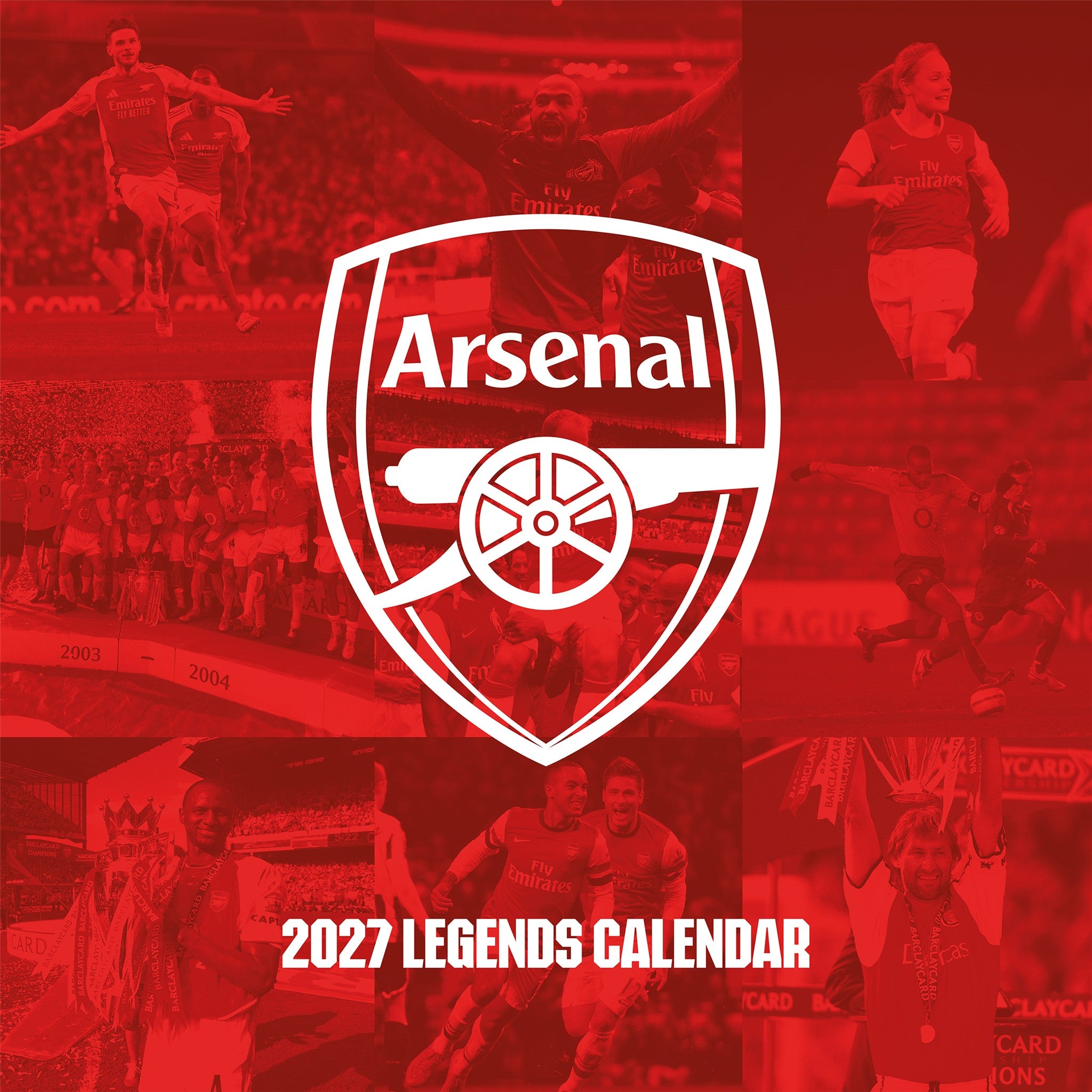Arsenal 2027 Wall Calendar