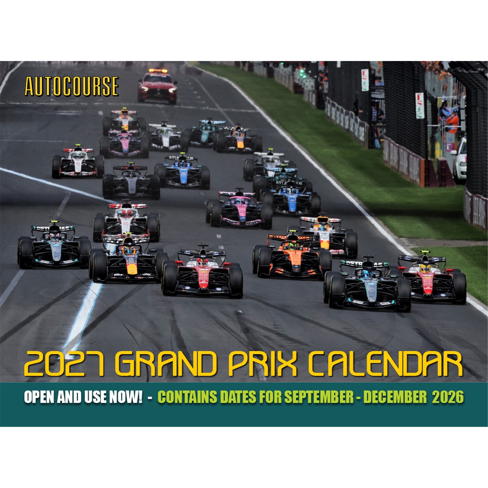Autocourse Grand Prix 2027 Wall Calendar