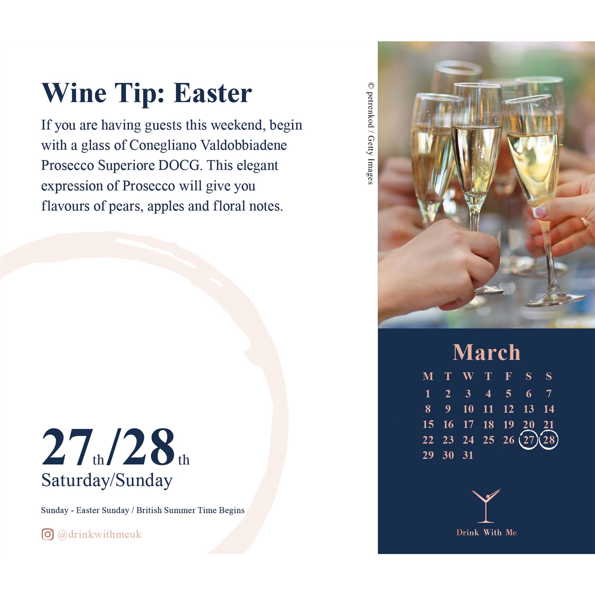 Wine Wisdom 2027 Box Calendar