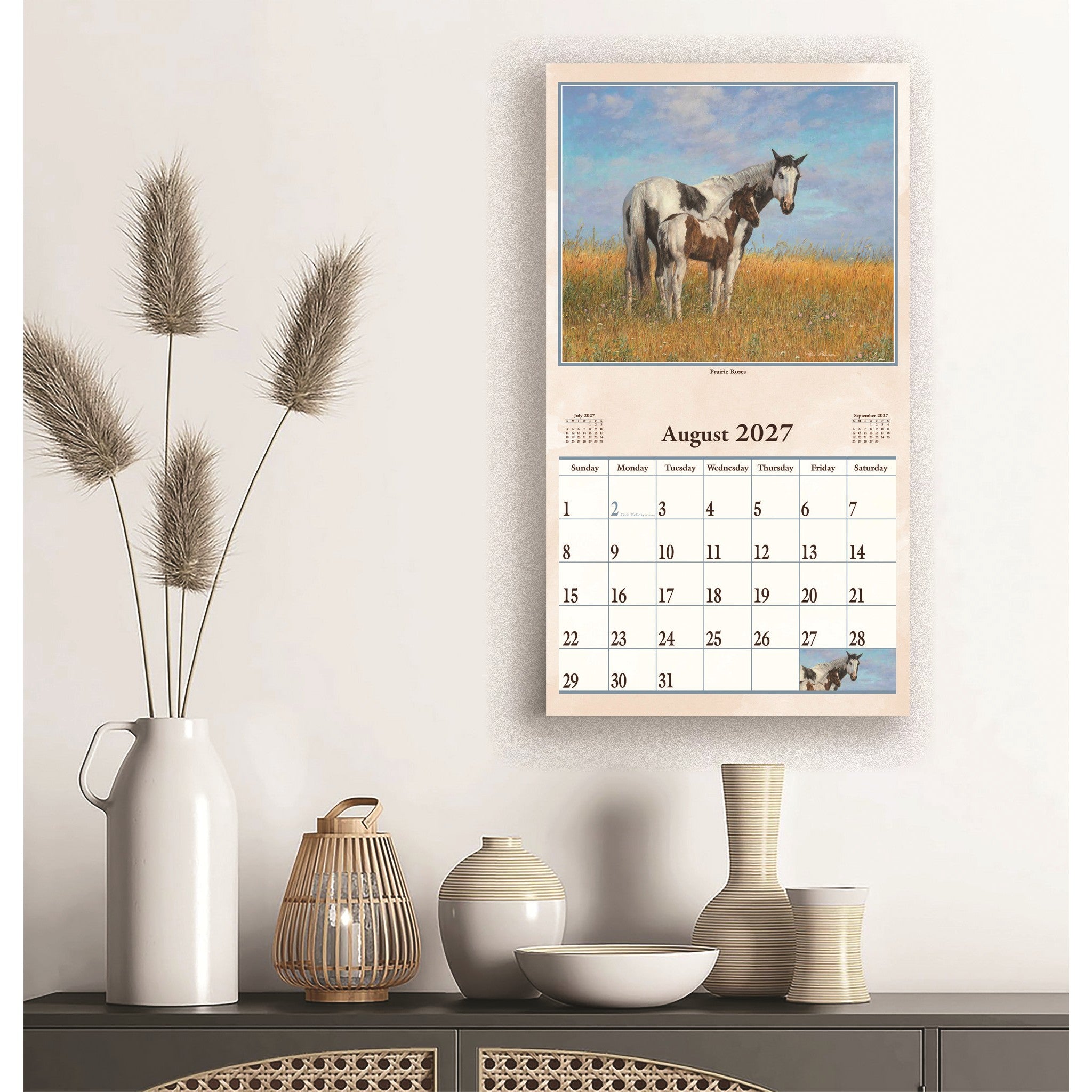 Hoof Beats 2027 Wall Calendar - Online Only