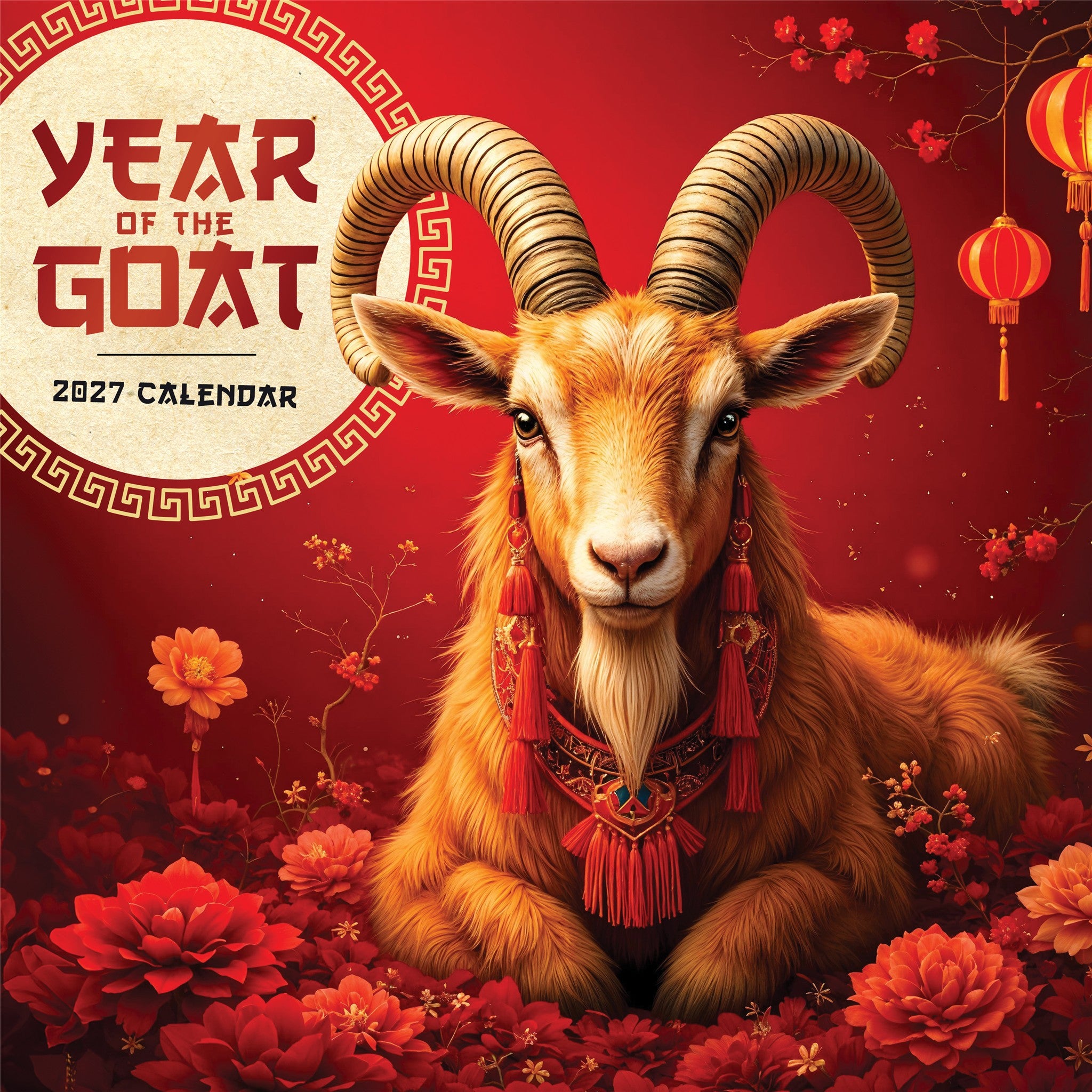 Year of the Goat 2027 Wall Calendar - Online Only