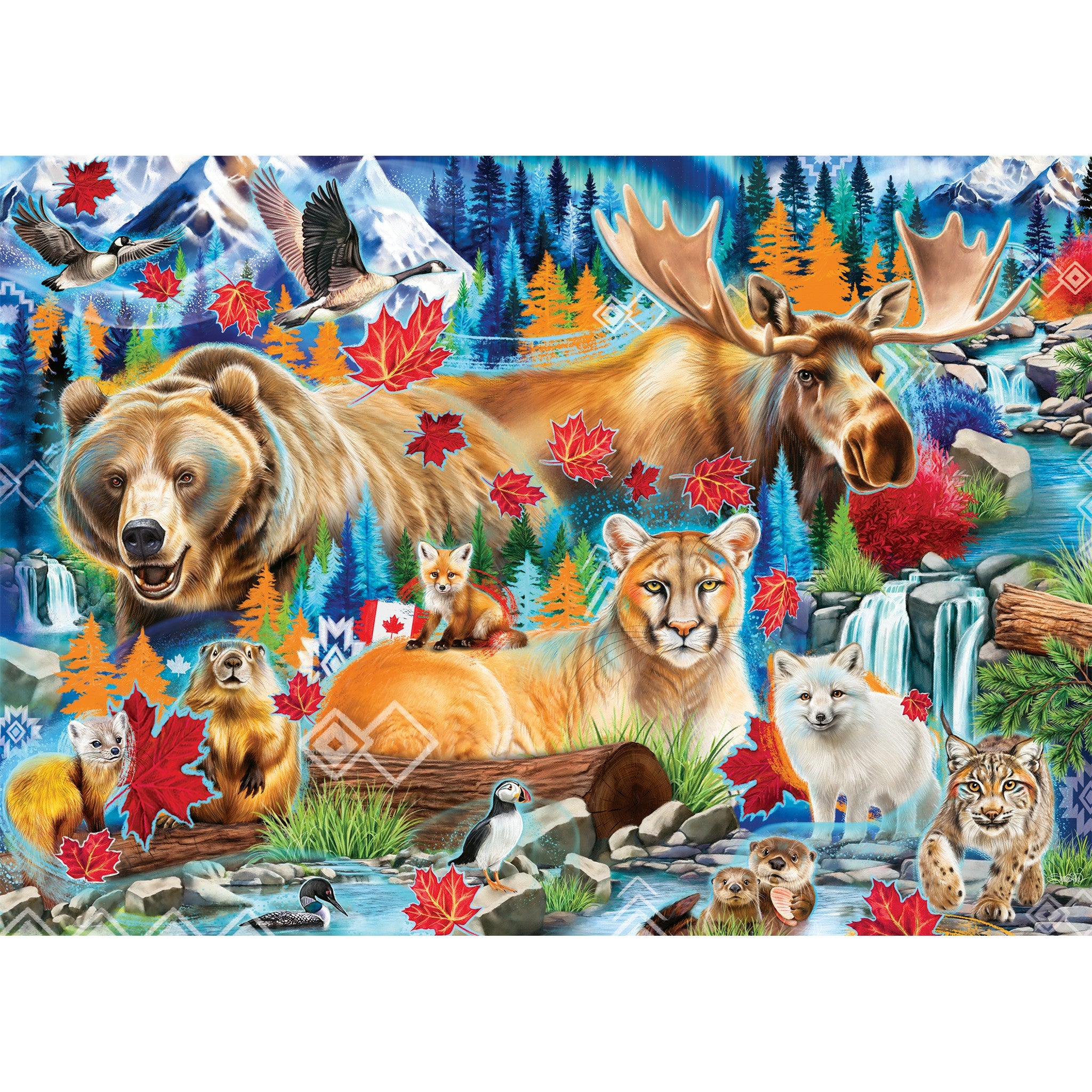 Wild Canada 1000 Piece Puzzle