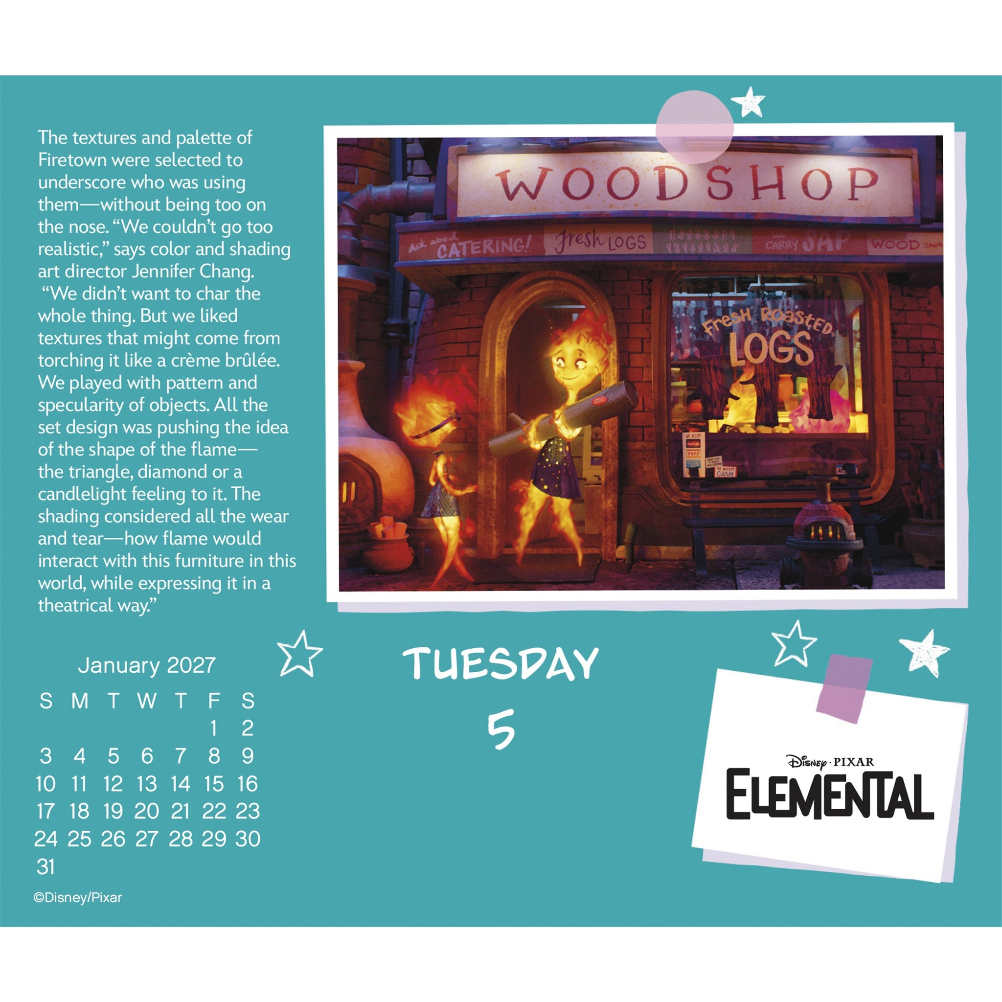Disney Pixar 2027 Box Calendar - Online Only