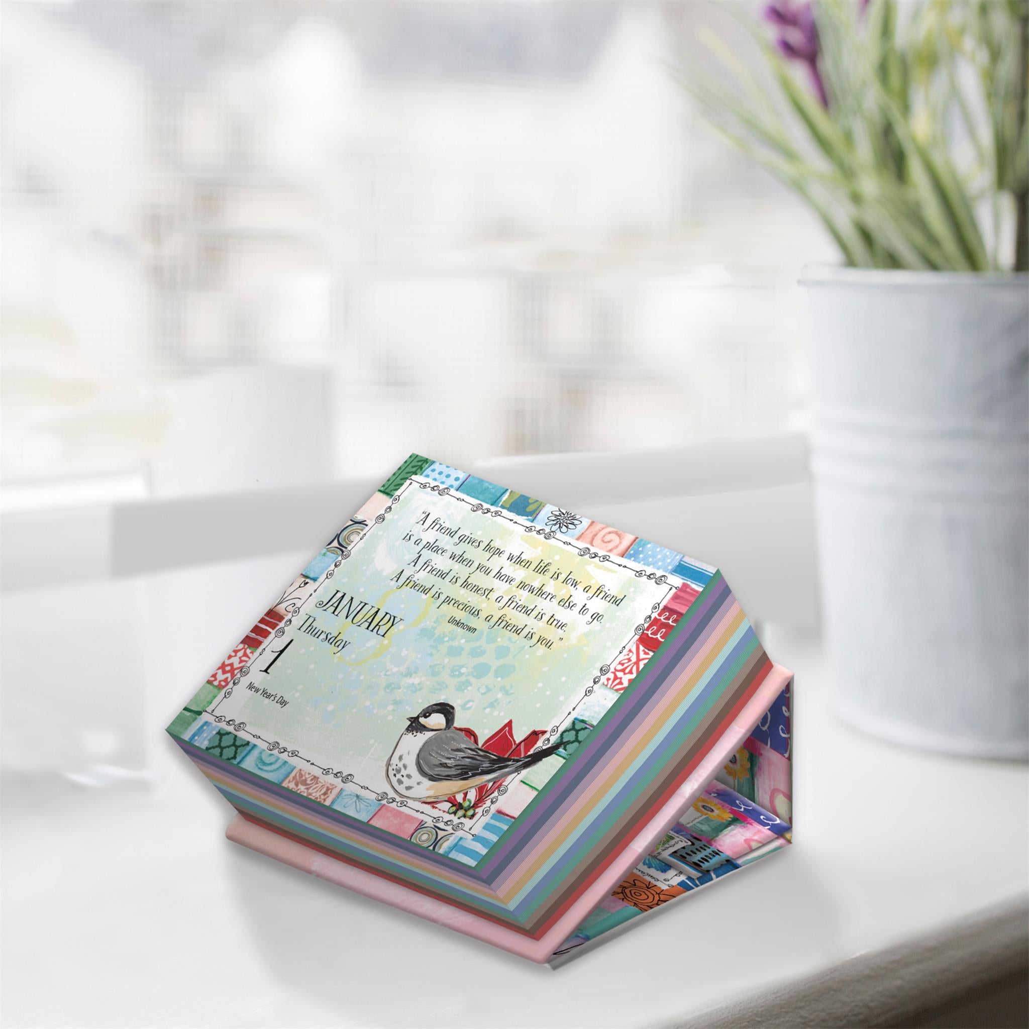 For A Dear Friend 2026 Small Box Calendar