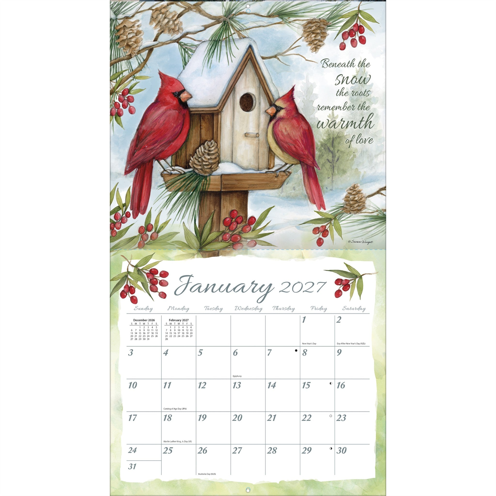 A Year Of Remembrance 2027 Wall Calendar - Online Only