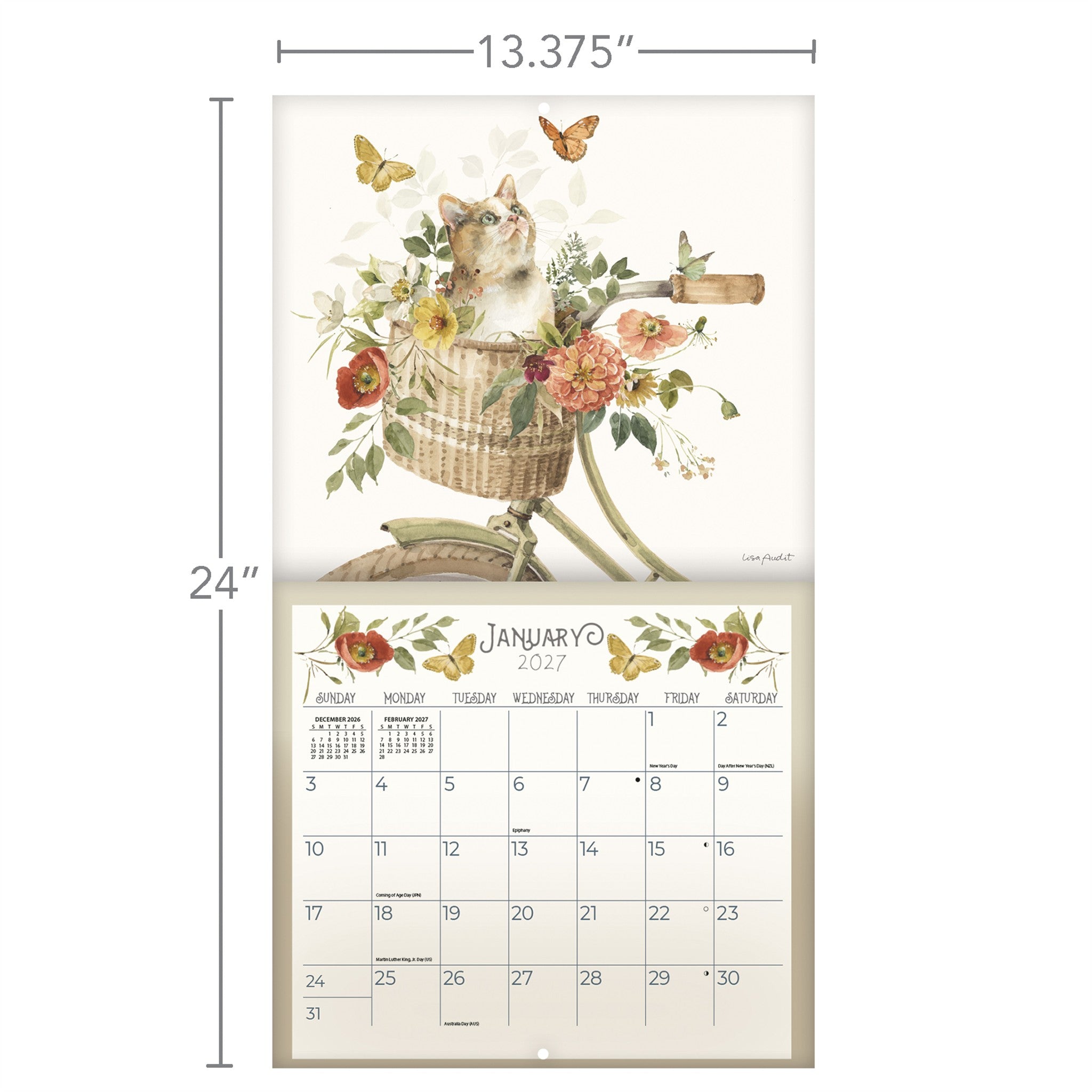 A Beautiful Ride 2027 Wall Calendar