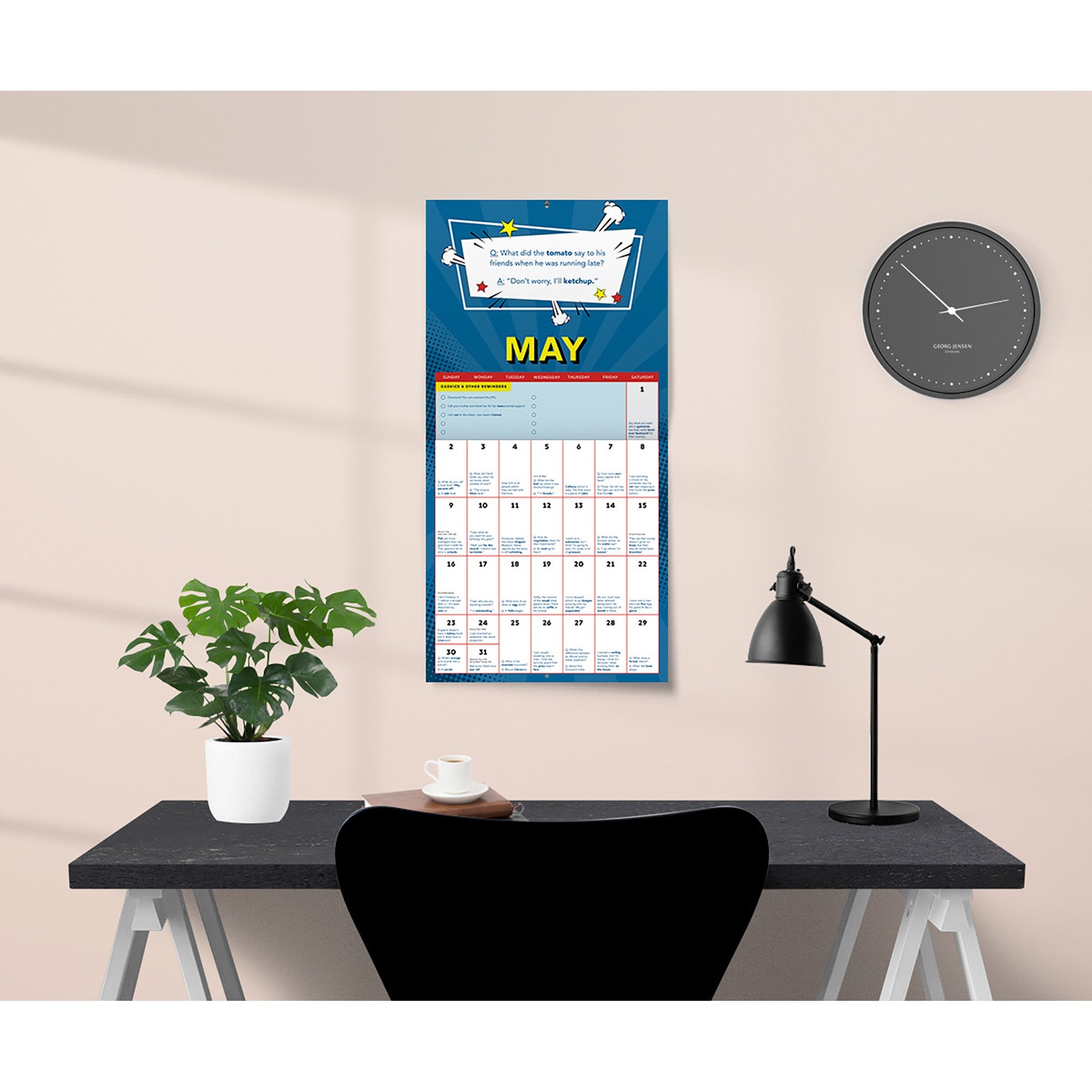 Dad Jokes 2027 Wall Calendar - Online Only