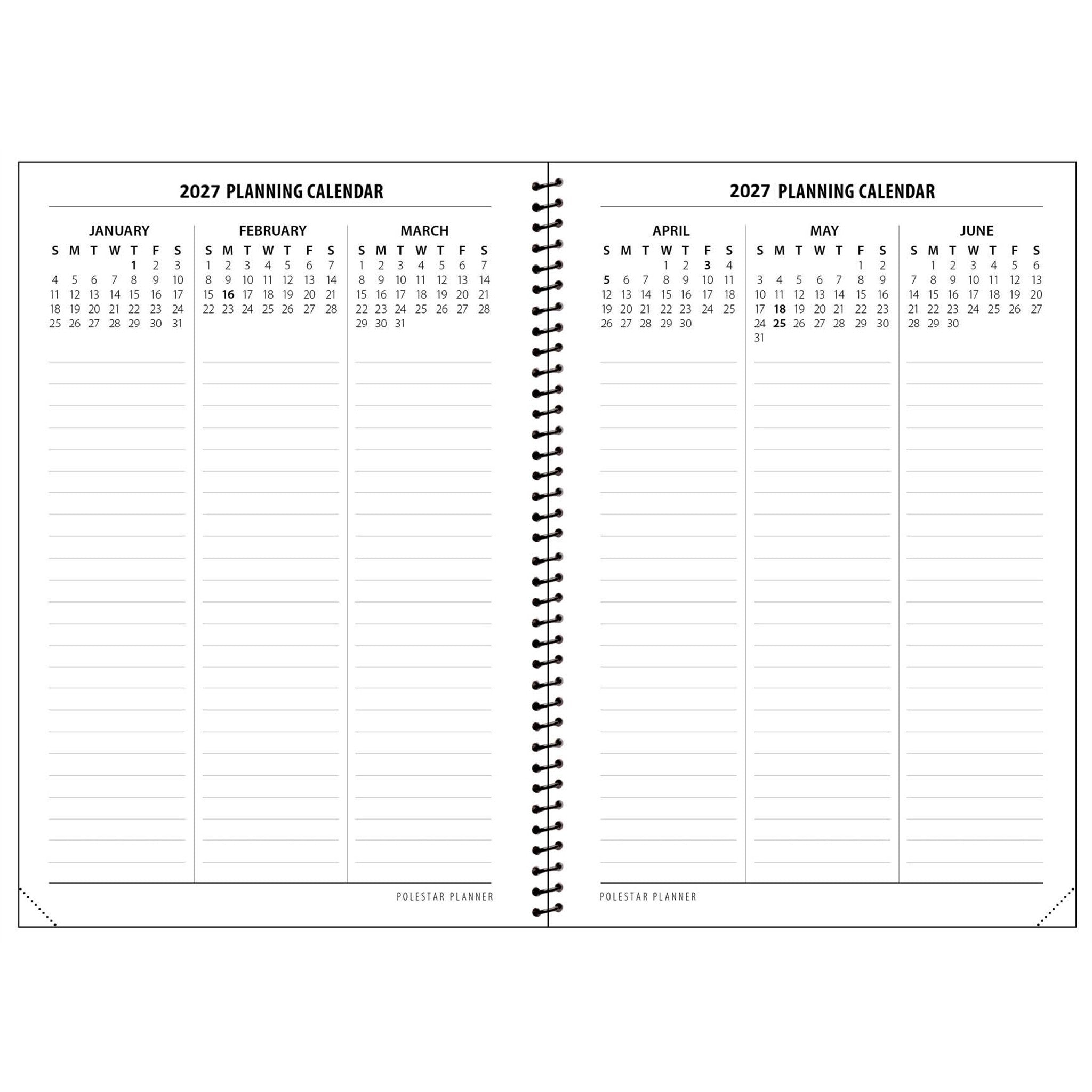 Polestar Planner 2027 Engagement Calendar