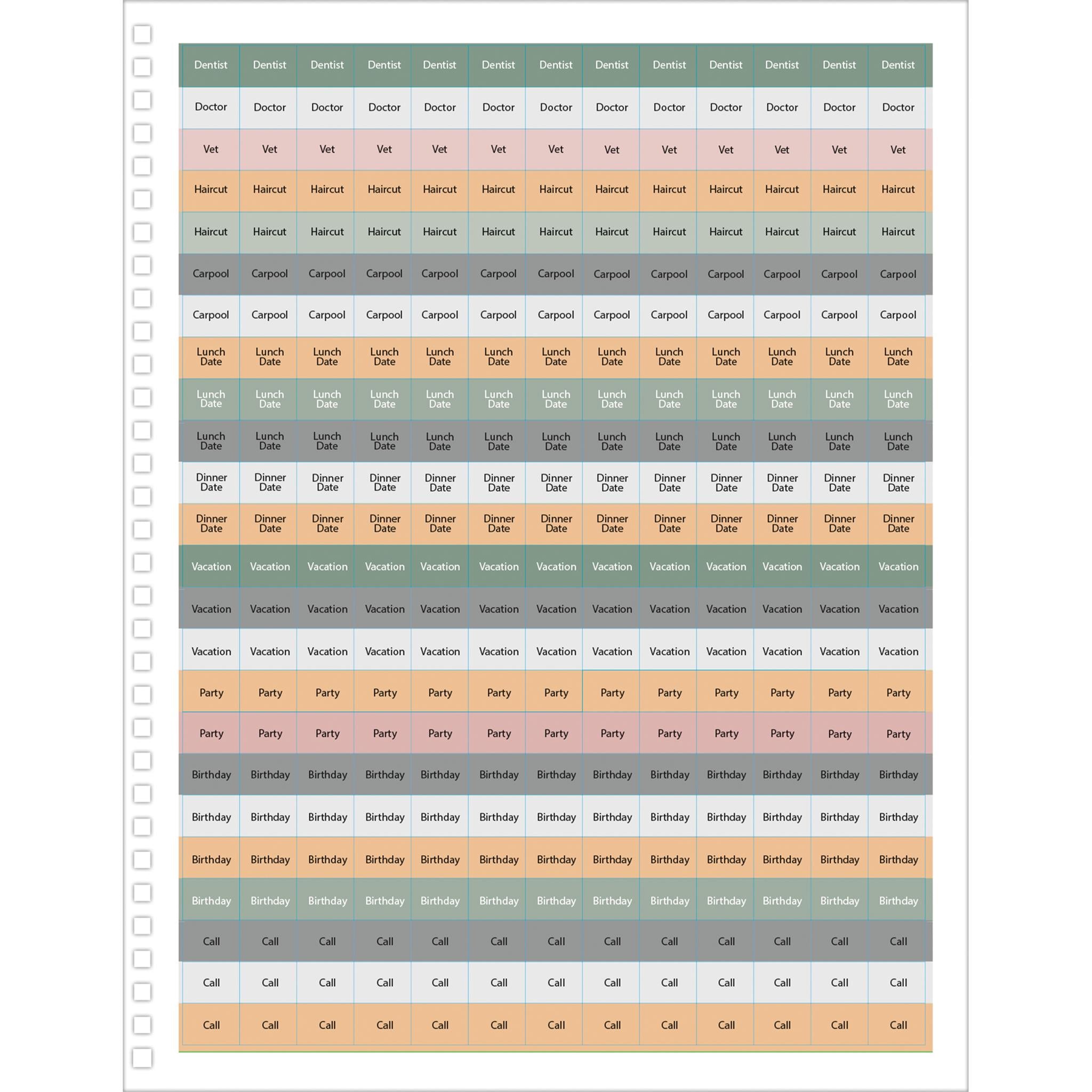 Watercolor Wonder 2025-2026 Engagement Calendar