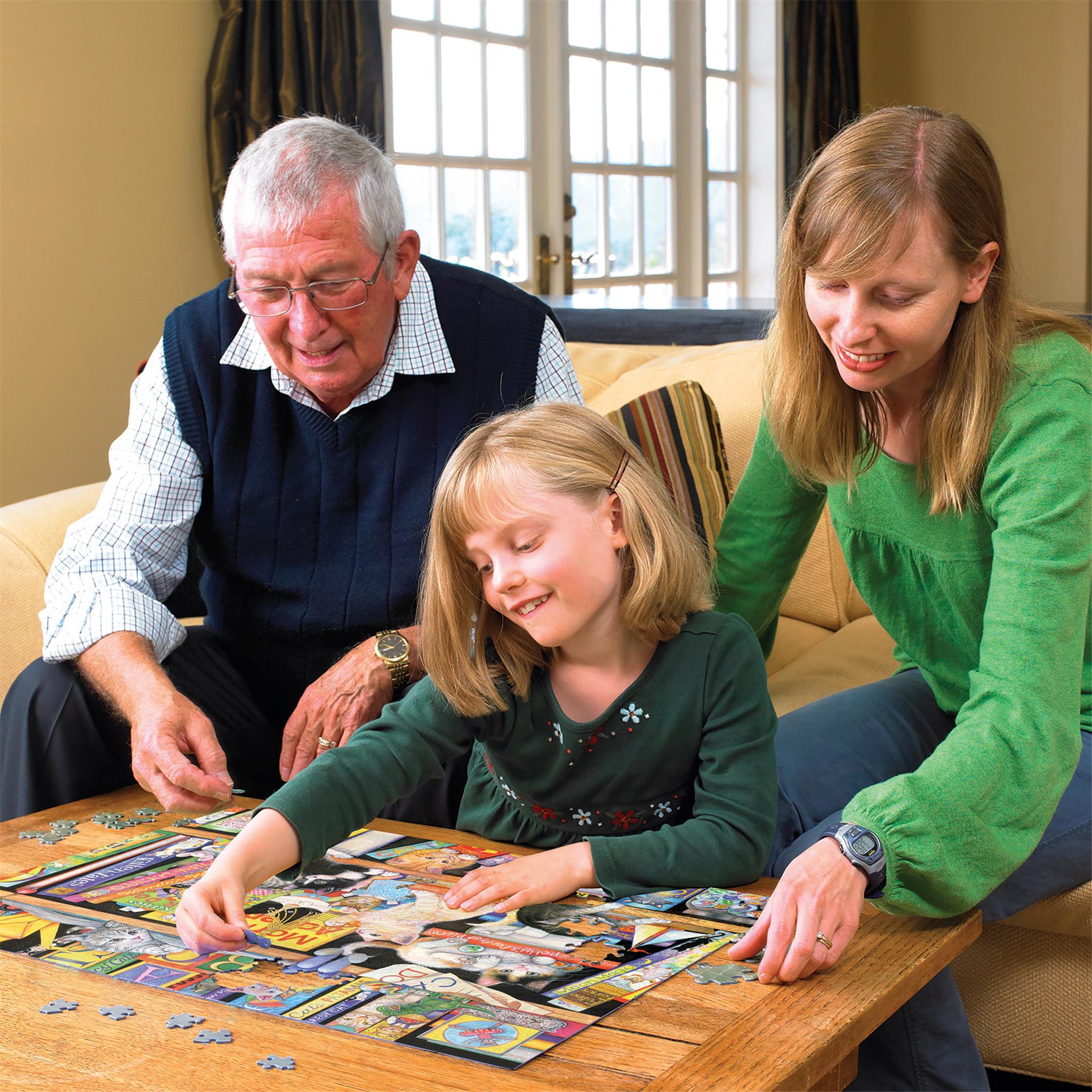 Storytime Kittens 350 Piece Puzzle