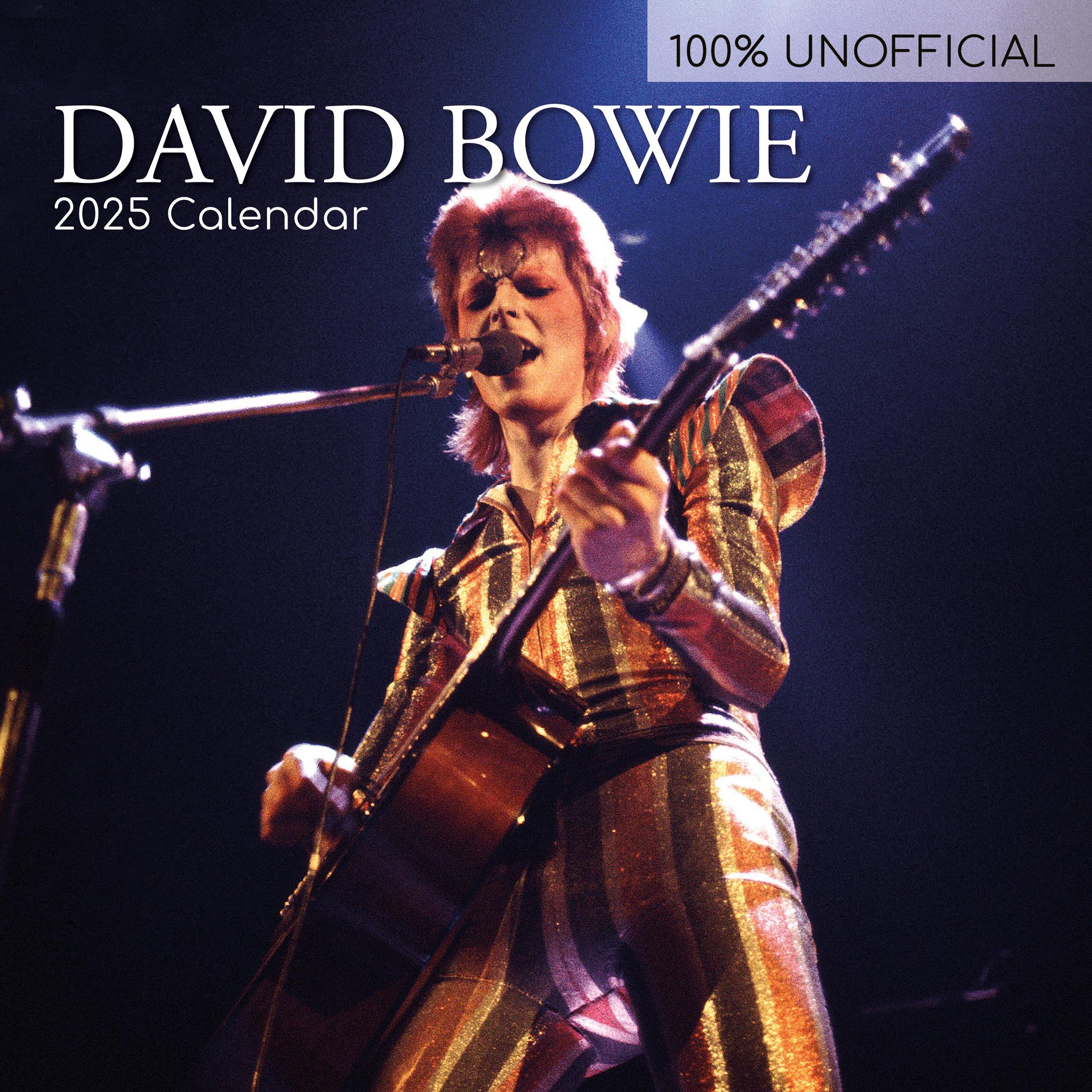 David Bowie Wall 2025 Calendar