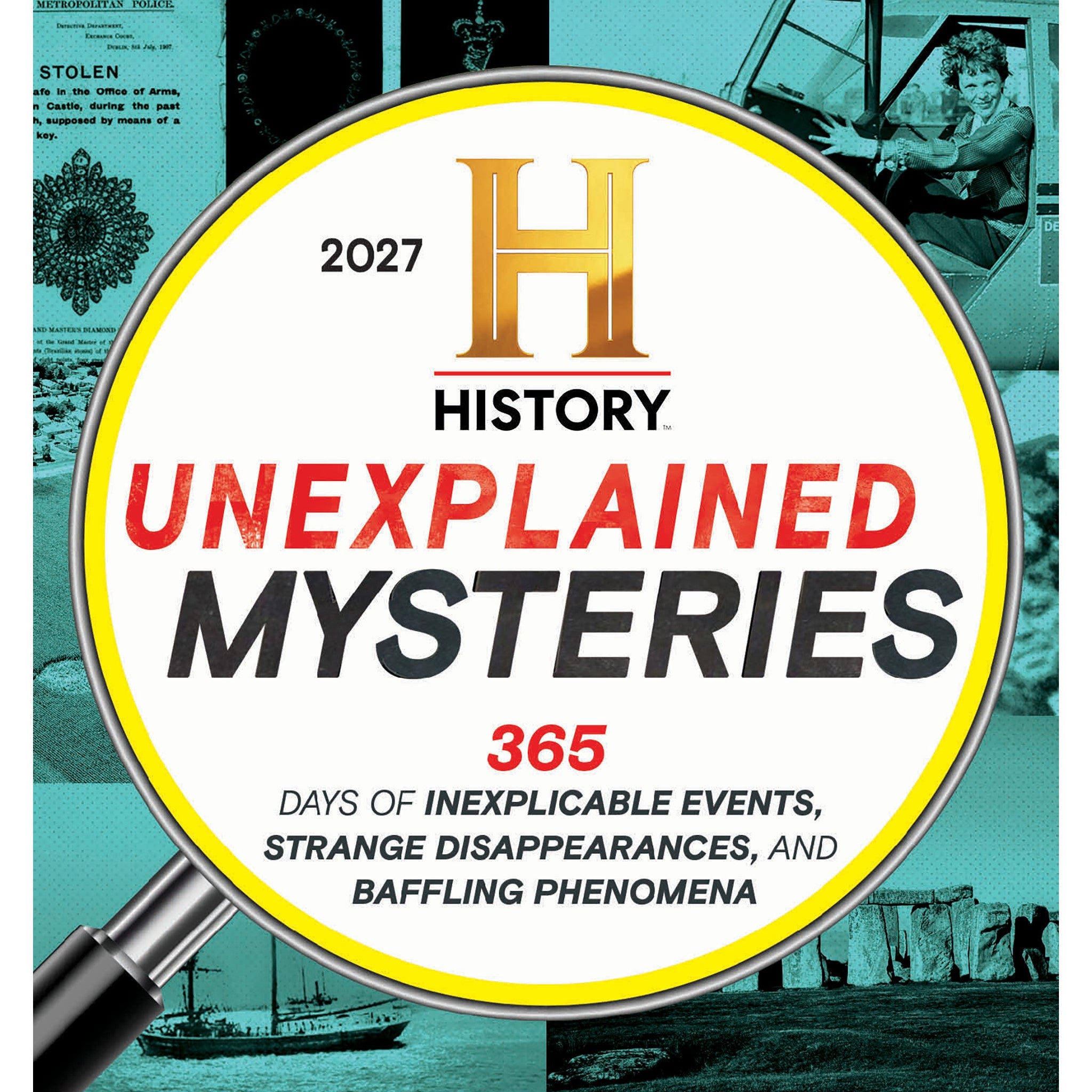 Unexplained Mysteries 2027 Box Calendar