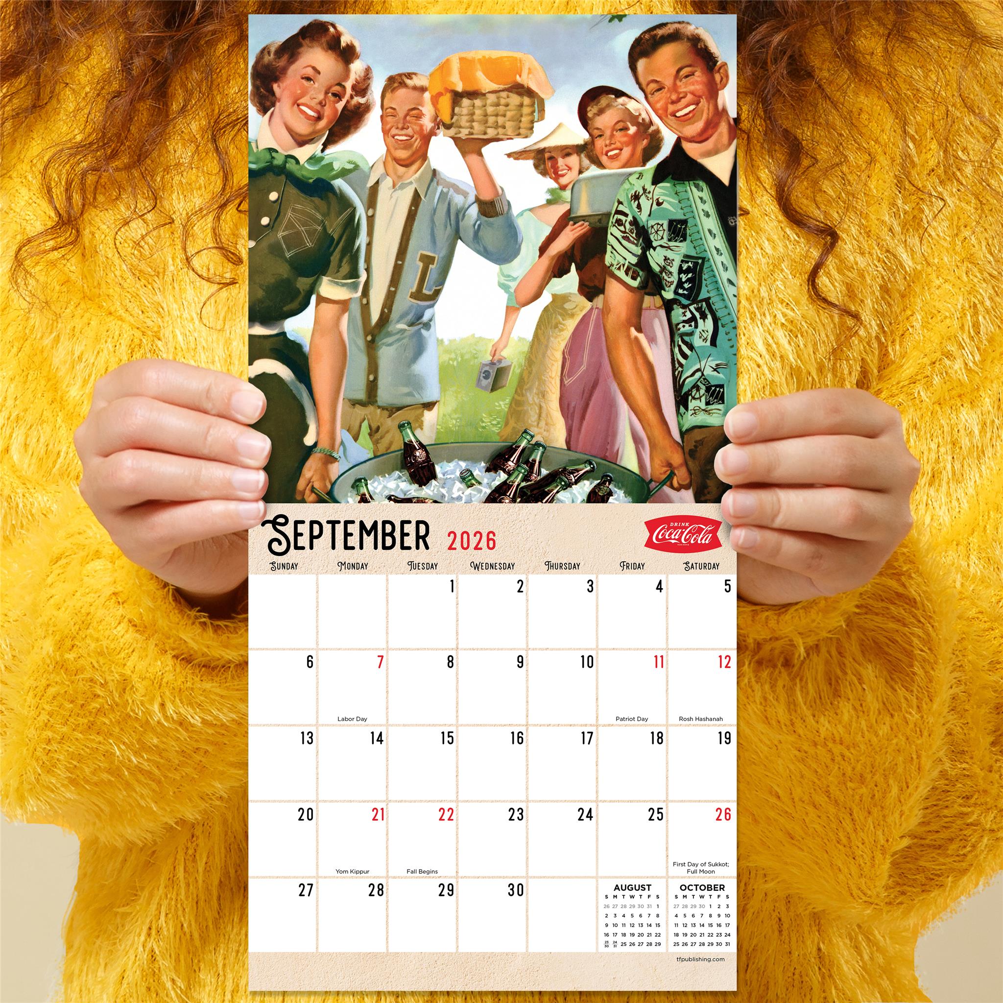 Coca-Cola 2026 Mini Calendar