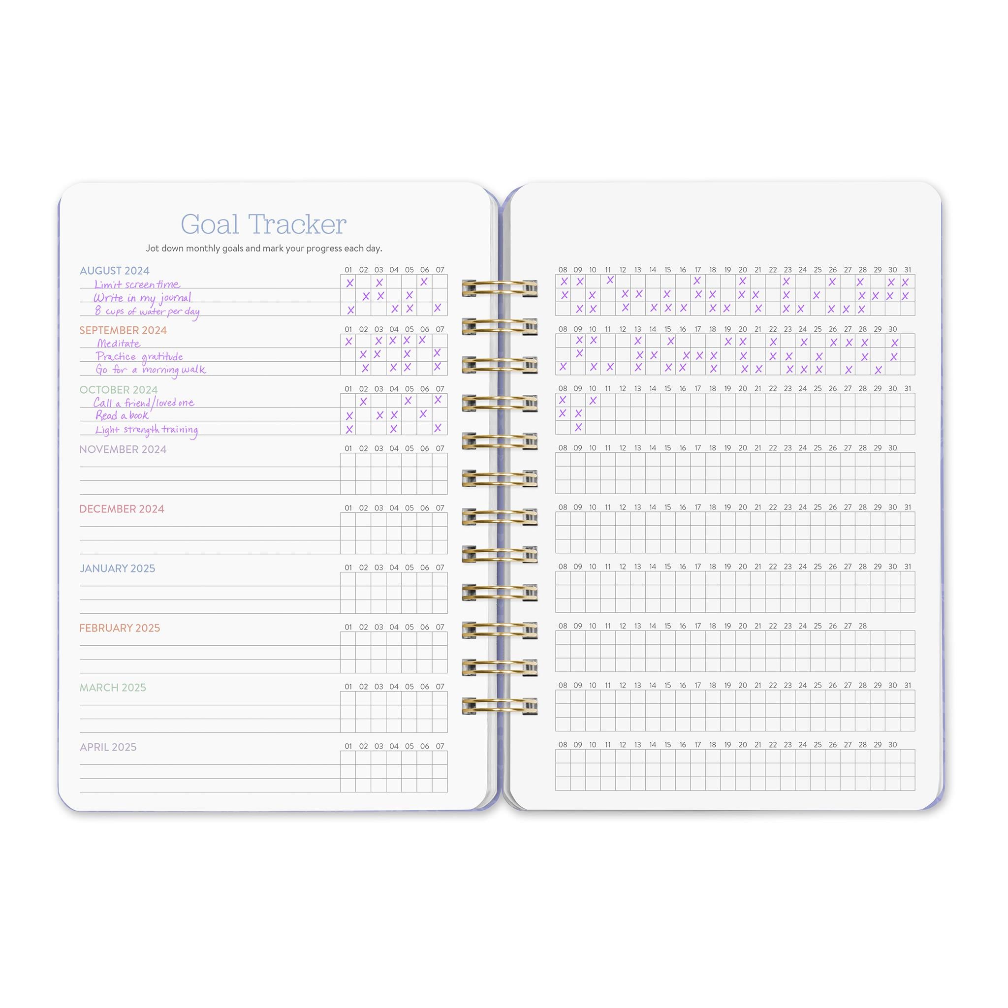 Bella Flora Do It All Planner 2025 Calendar