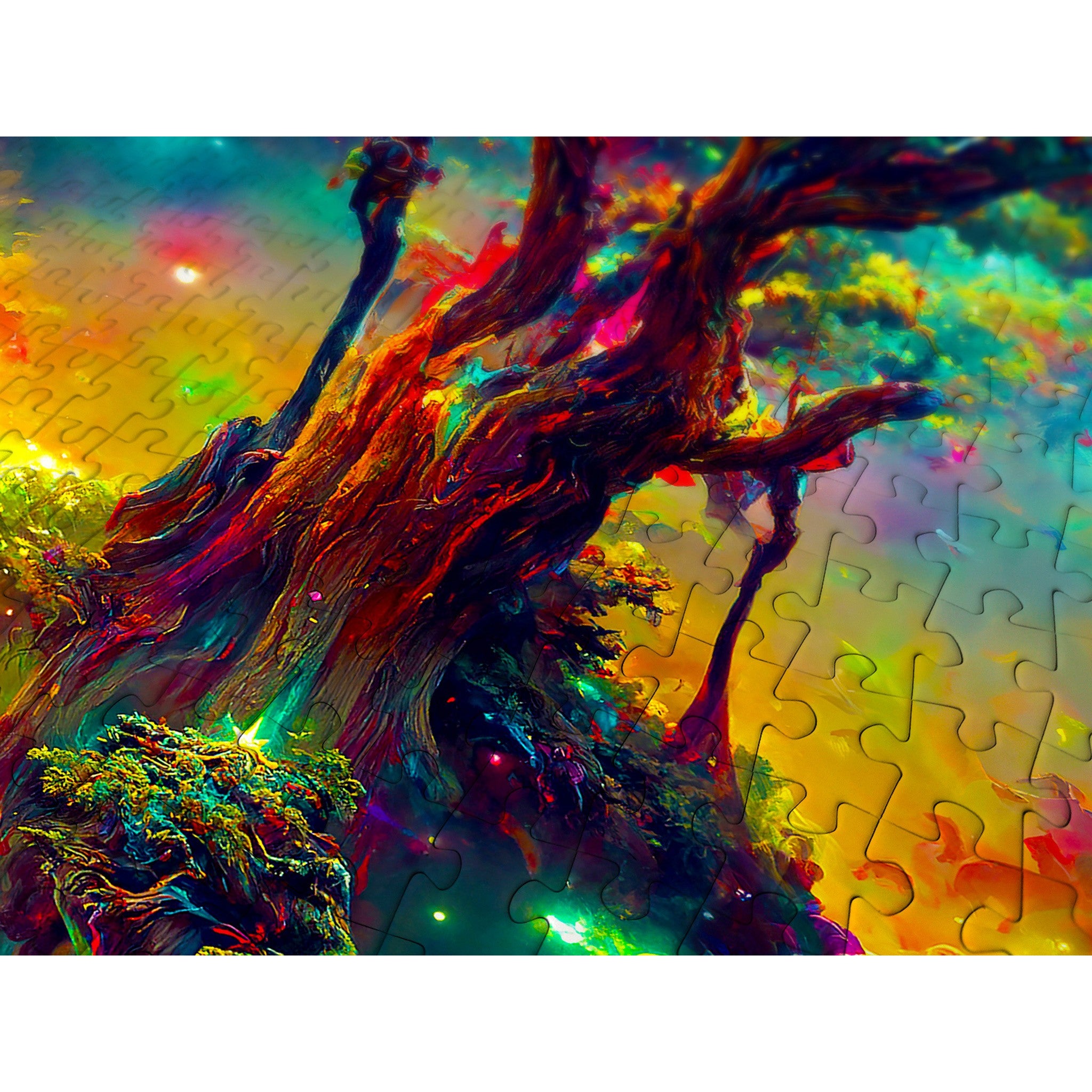 Cosmic Tree of Life 1000 Piece Puzzle - Online Only