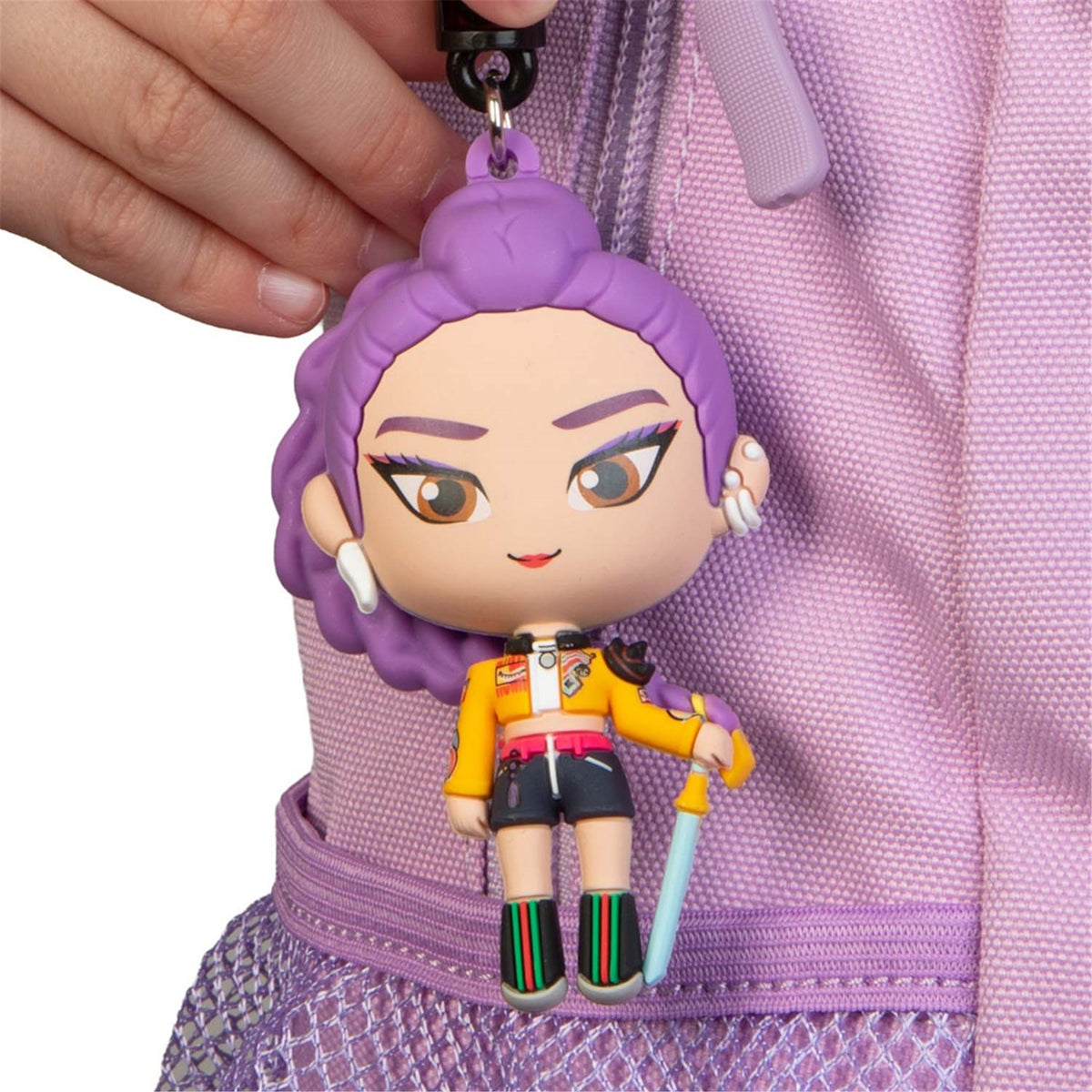 K-Pop Demon Hunters Blind‑Pack Bag Clips