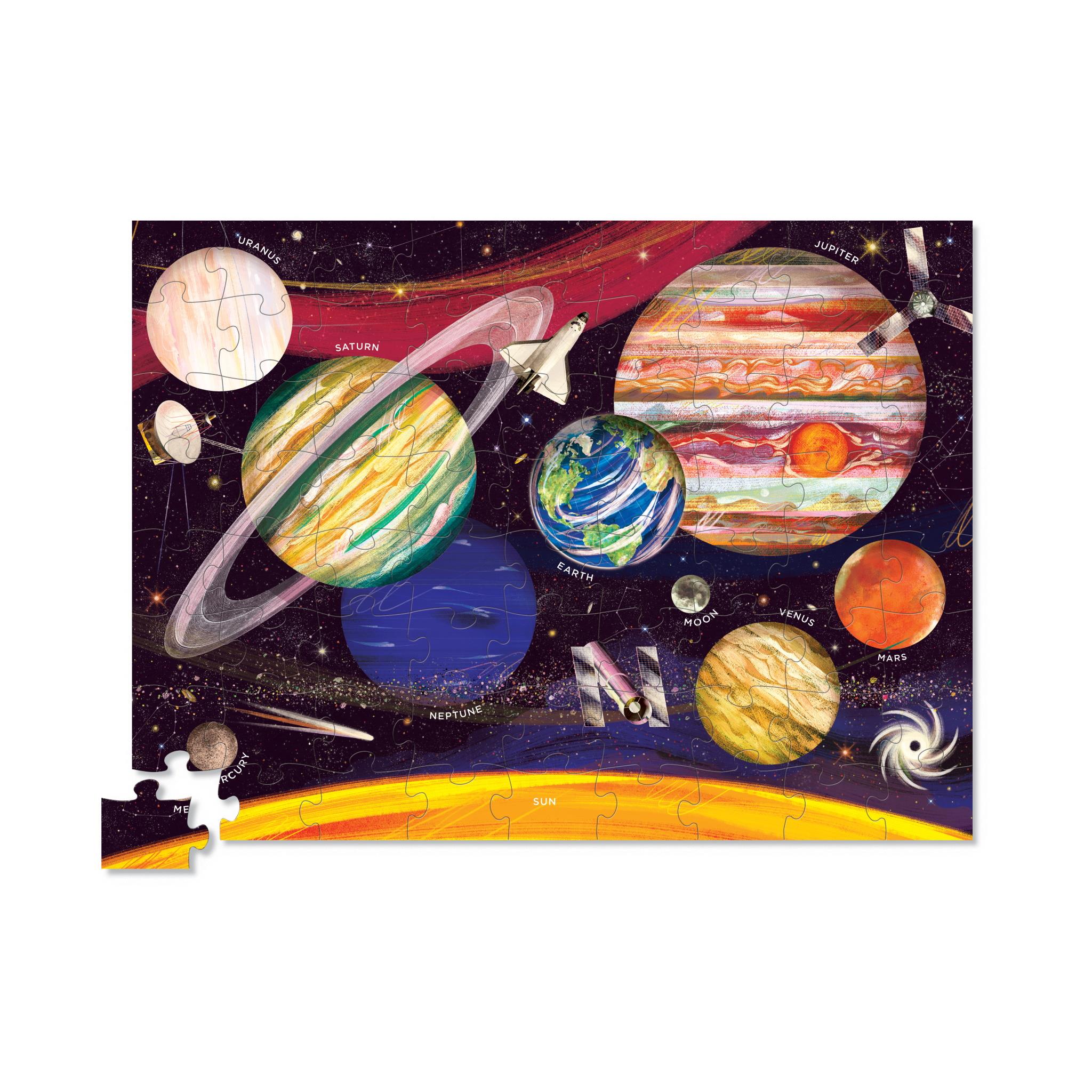 732396421847 Realistic Solar System Jigsaw Puzzle (72 Piece